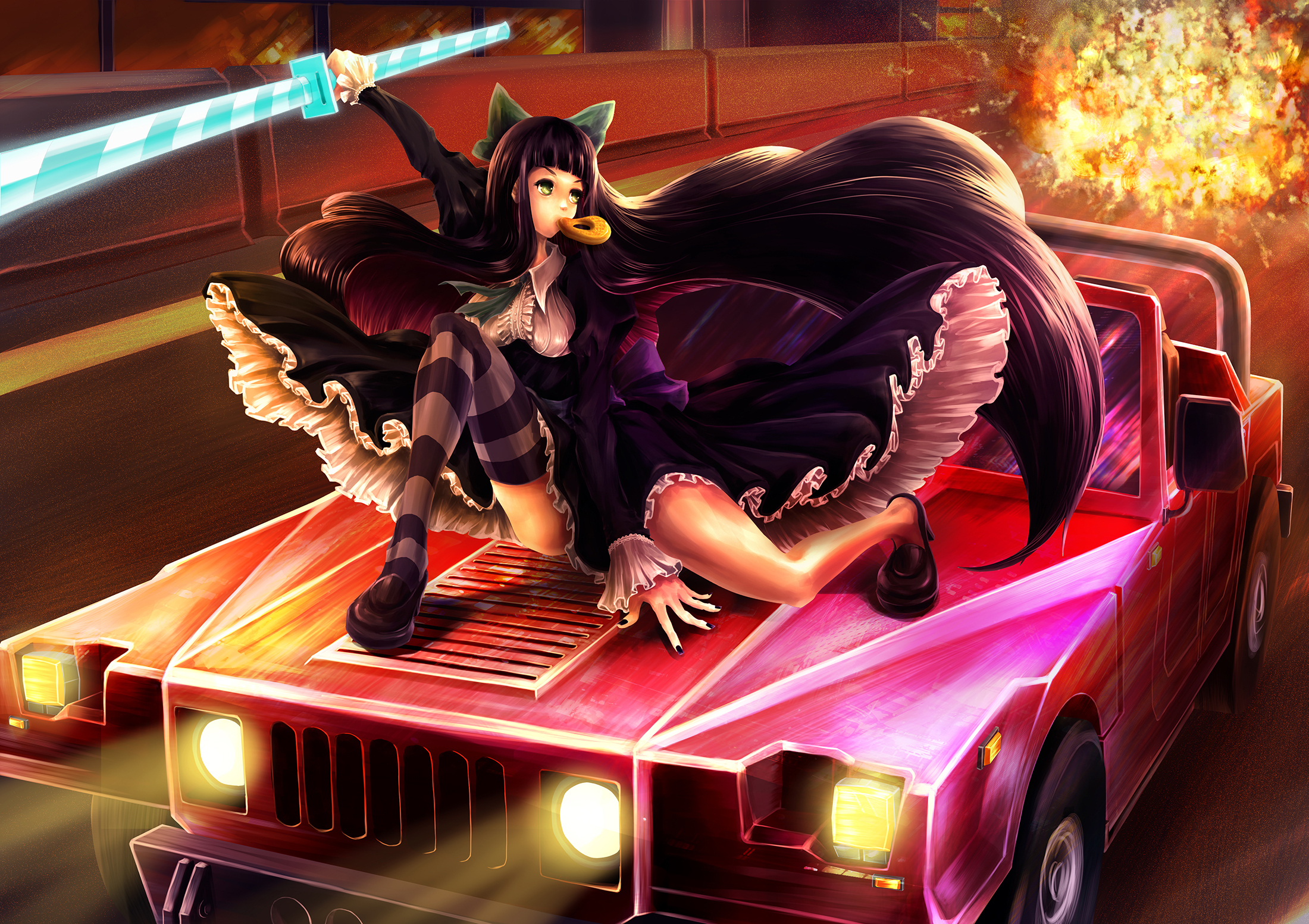 2200x1553 100+ Panty \u0026 Stocking with Garterbelt HD Wallpapers and Backgrounds