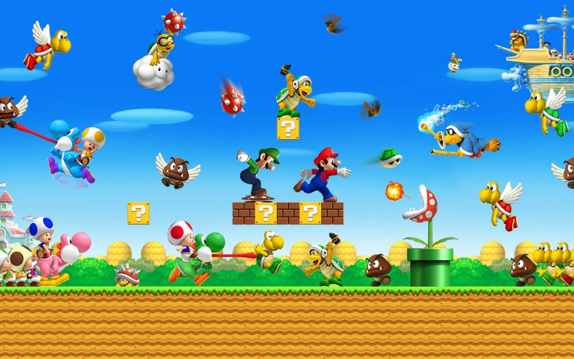 1920x1200 Nintendo Mario Wallpapers Top Free Nintendo Mario Backgrounds