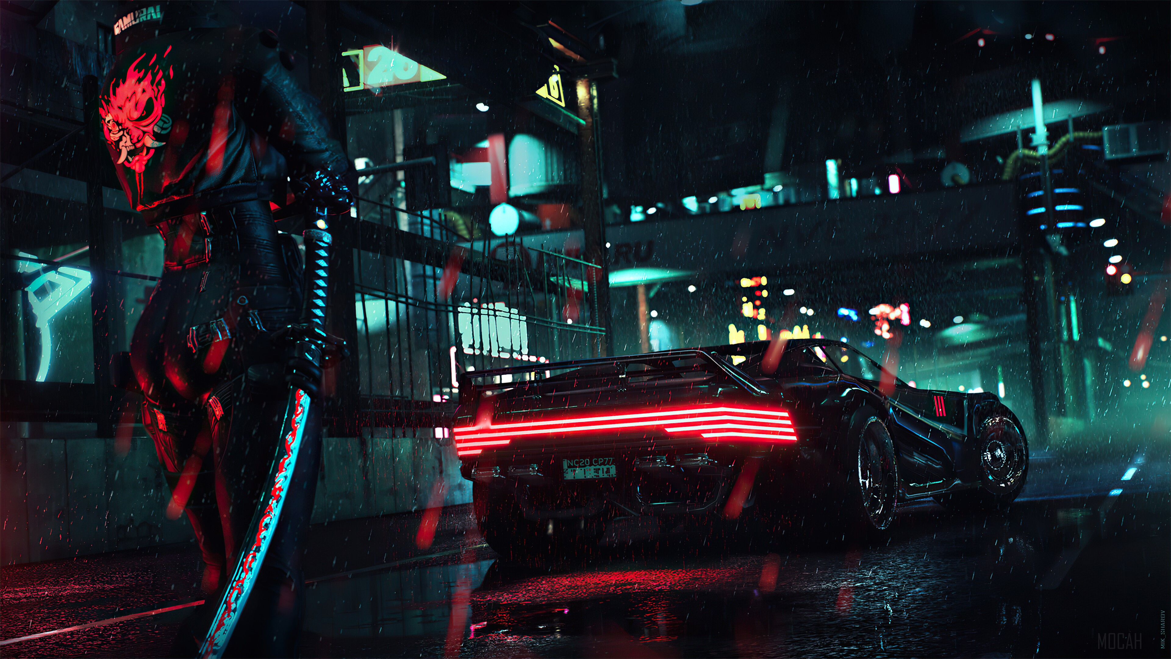 3840x2160 Samurai Sword Girl Cyberpunk 2077, HD Games, 4k Wallpapers, Images, Backgrounds, Photos and Pictures