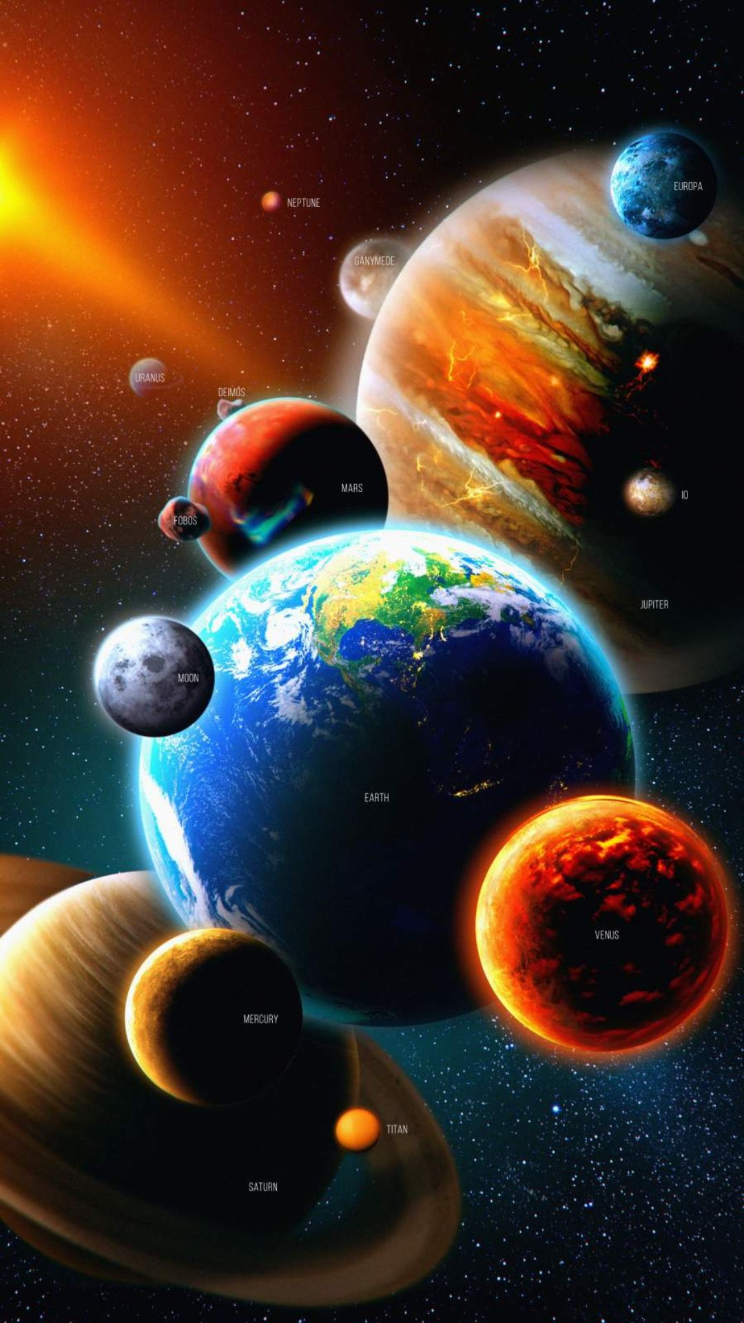 1080x1920 Planets Wallpapers Top 25 Best Planets Backgrounds Download