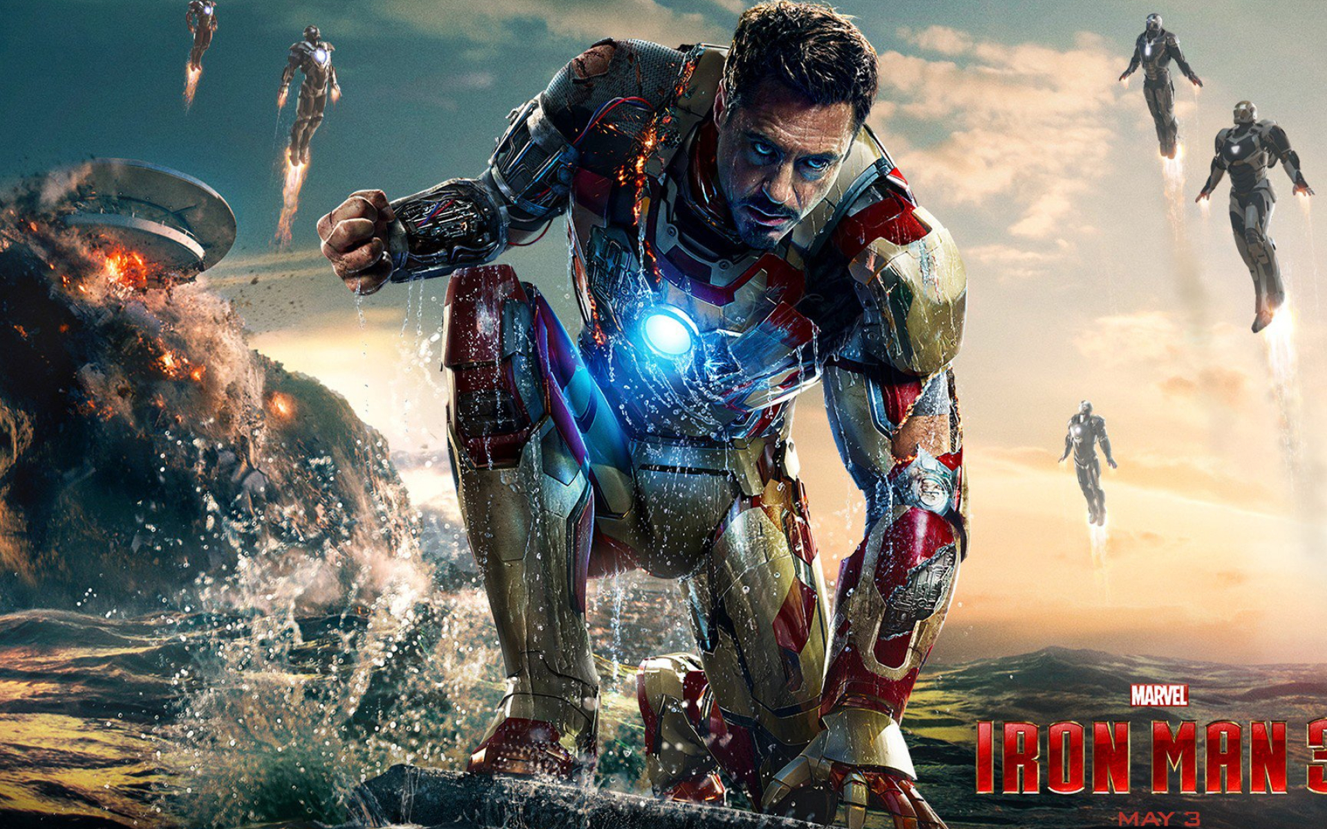 1920x1200 110+ Iron Man 3 HD Wallpapers and Backgrounds