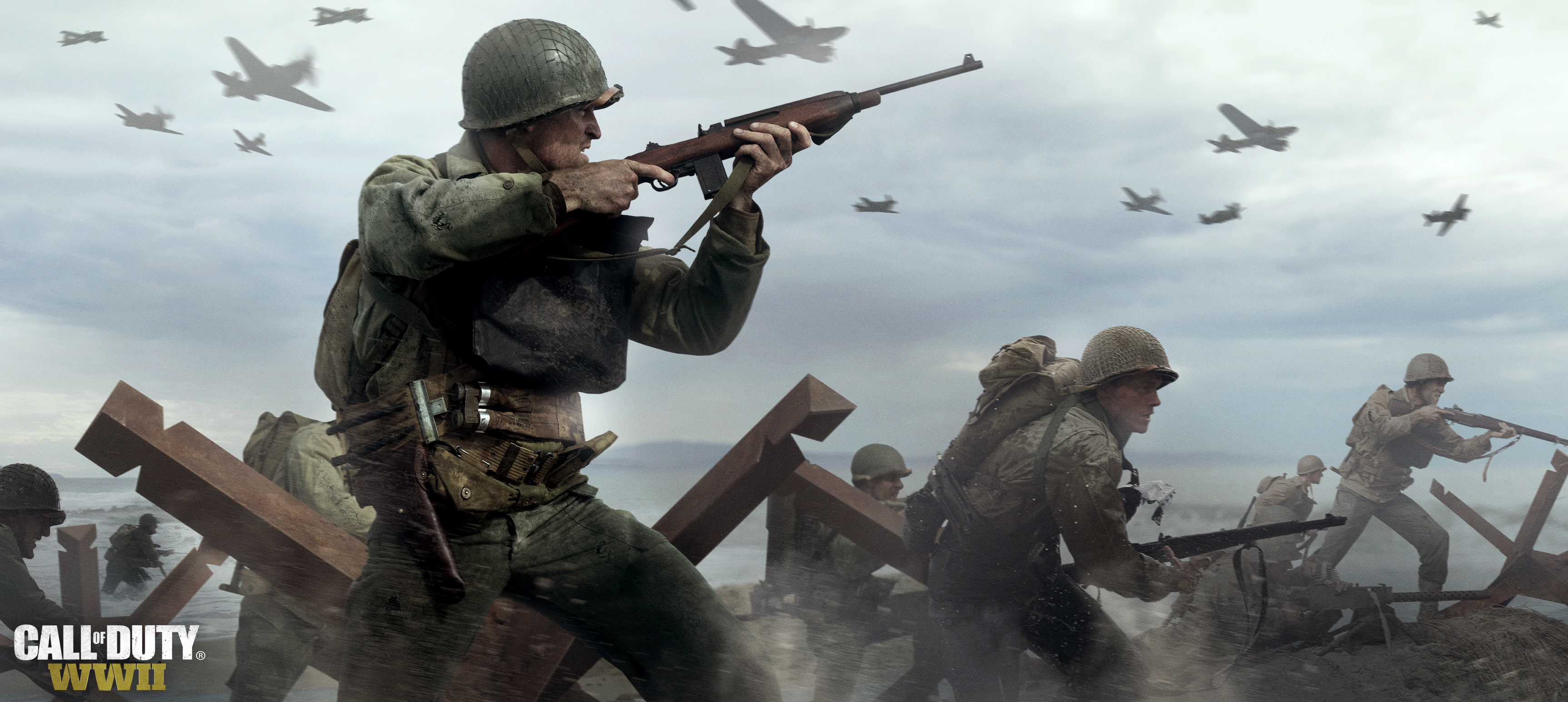 3452x1546 20+ Call of Duty: WWII HD Wallpapers and Backgrounds