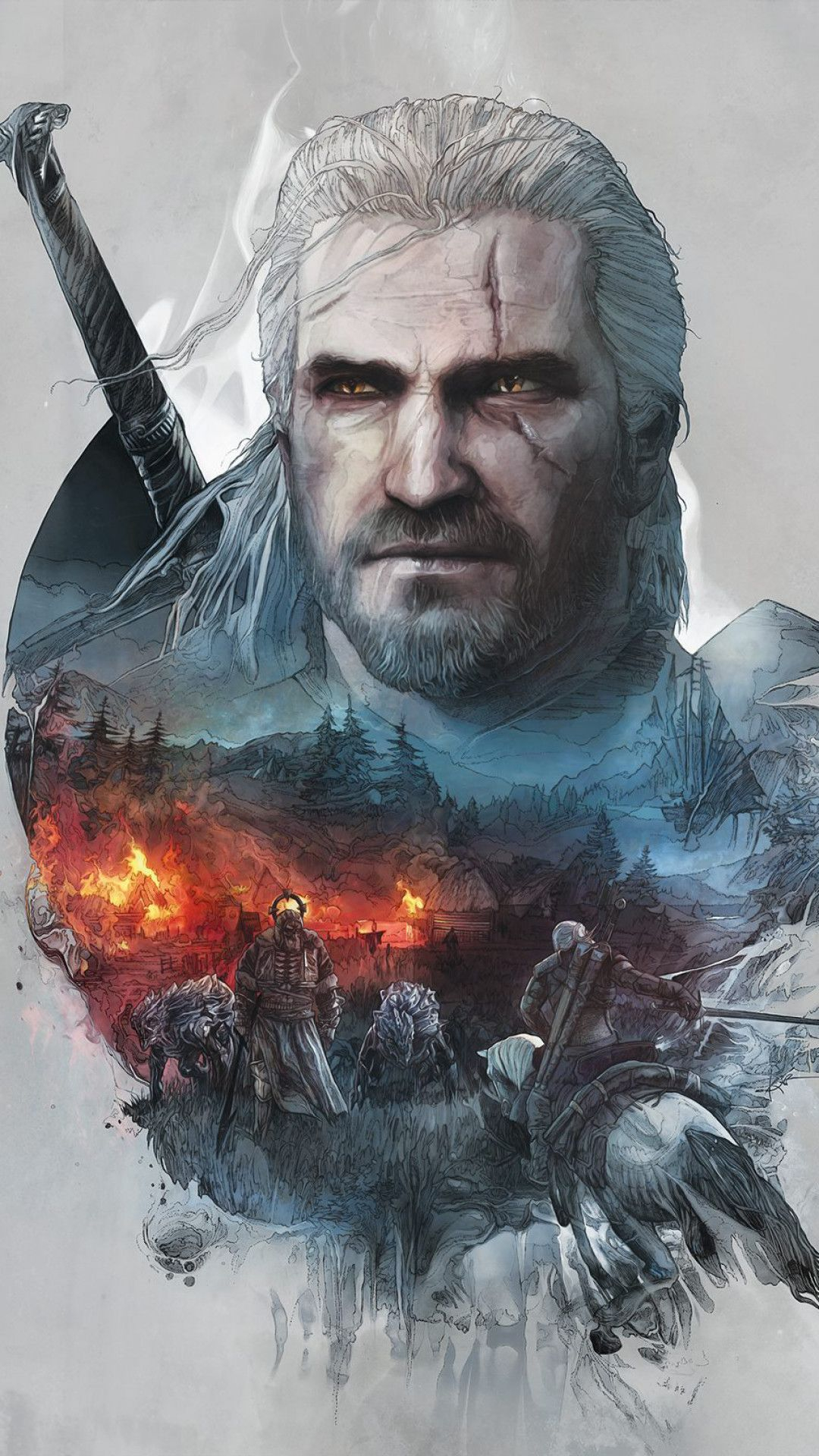 1080x1920 Witcher 3 iOS Wallpapers