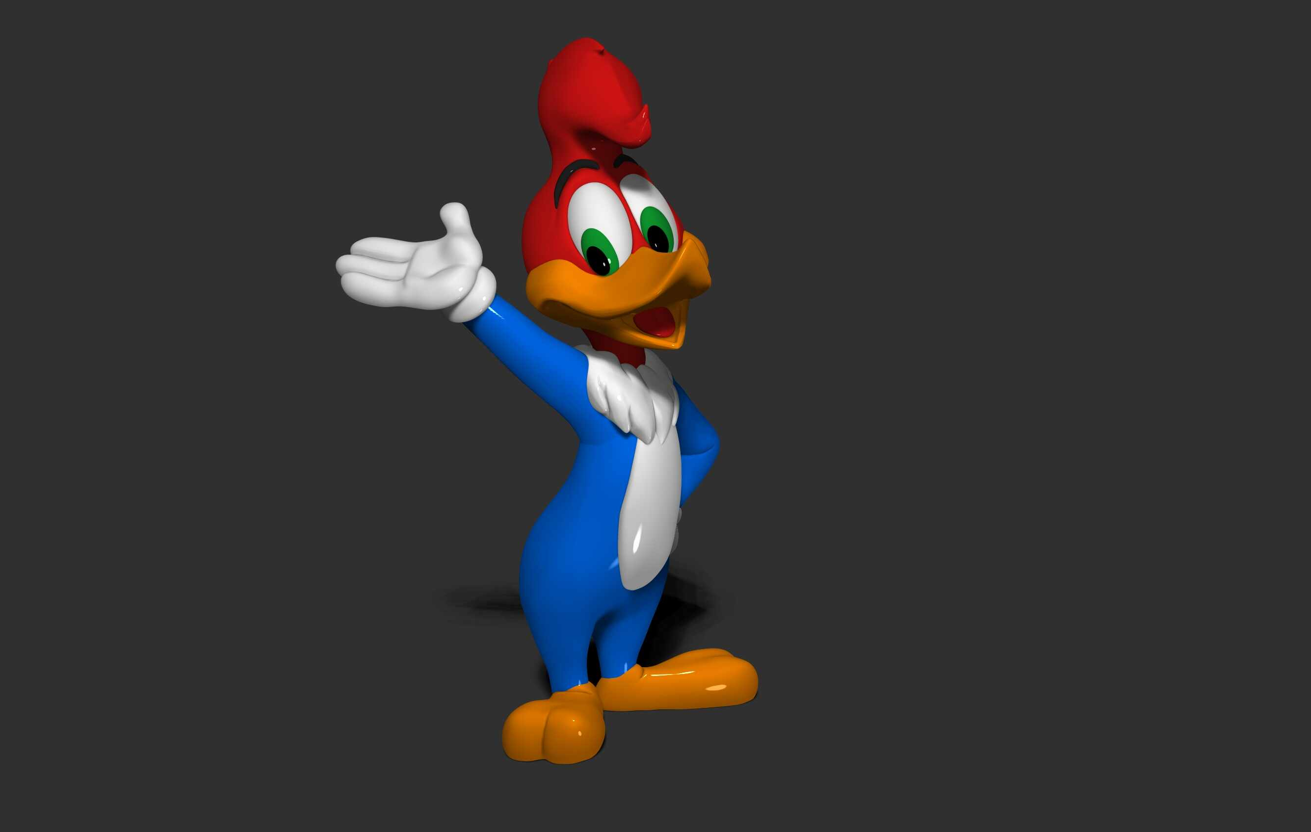 2672x1696 Woody Woodpecker ZBrushCentral