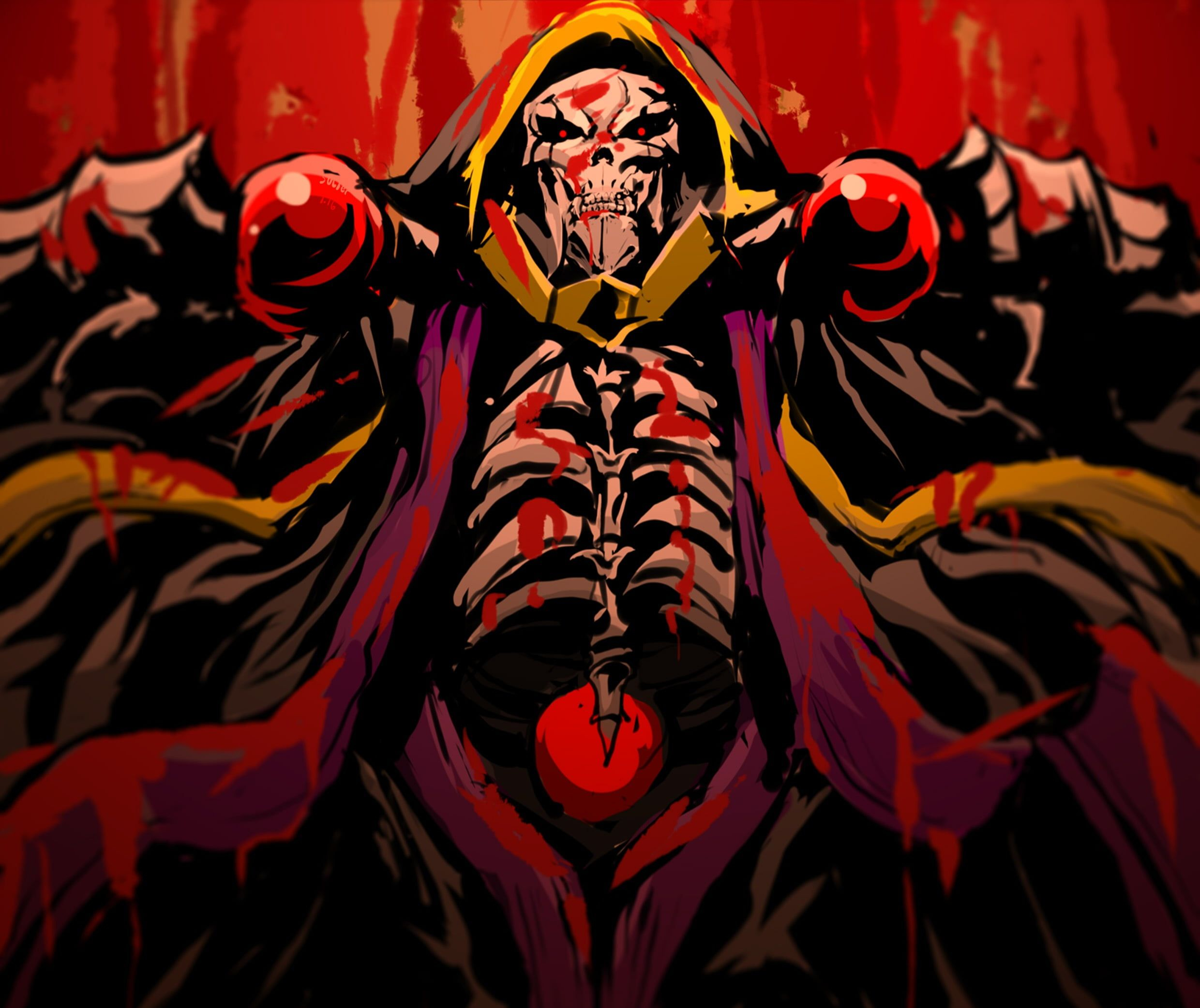 2480x2084 Anime #Overlord Ainz Ooal Gown #1080P #wallpaper #hdwallpaper #desktop | Anime wallpaper, Anime, Character wallpaper