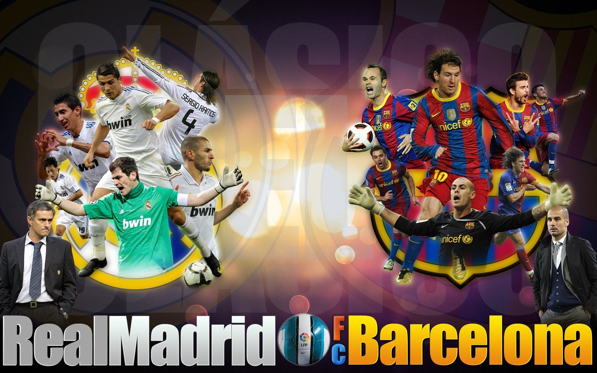 1920x1200 Real Madrid vs Barcelona Wallpaper (80+ pictures