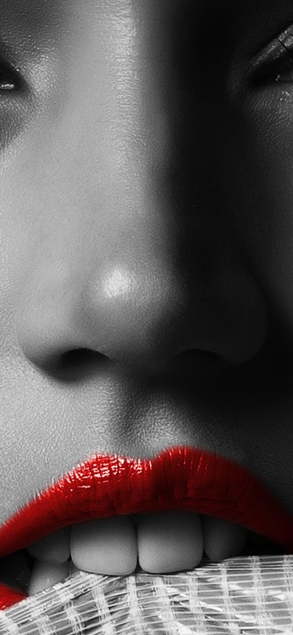 1125x2436 Red Lip Girl Iphone XS,Iphone 10,Iphone X HD 4k Wallpapers, Images, Backgrounds, Photos and Pictures