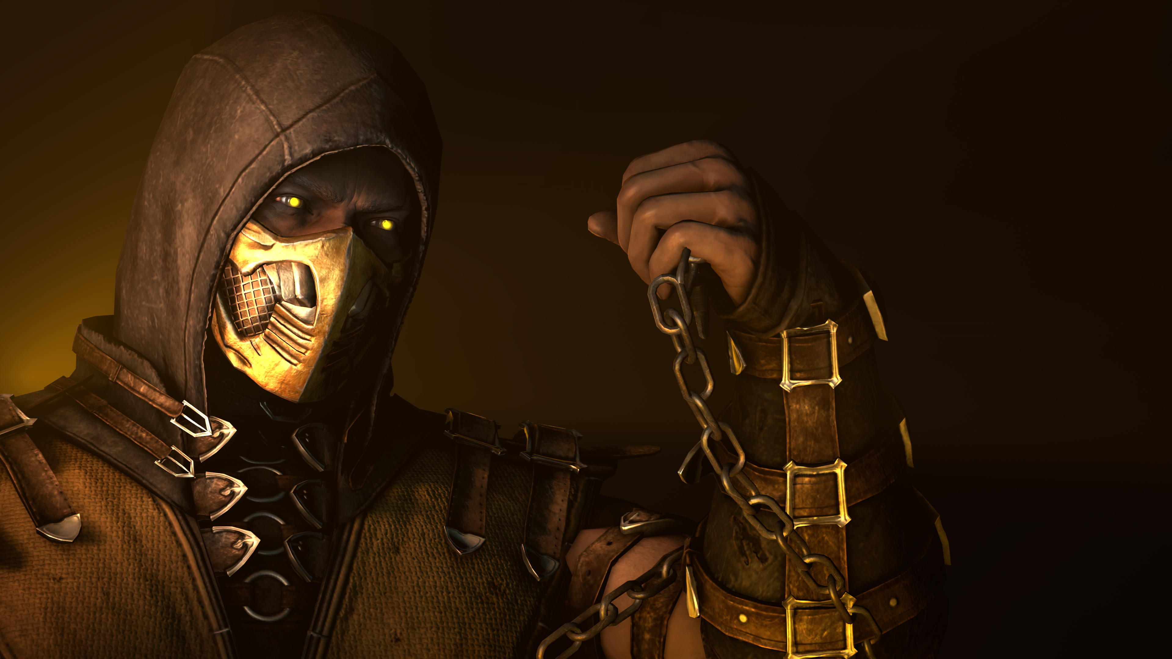 3840x2160 Scorpion Mortal Kombat X Poster, HD Games, 4k Wallpapers, Images, Backgrounds, Photos and Pictures