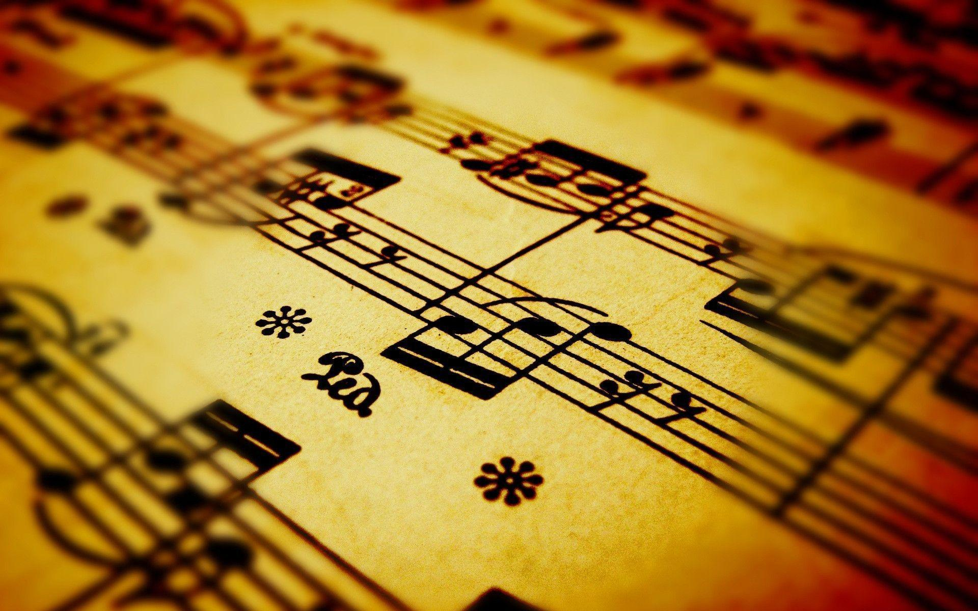 1920x1200 Music Notes Wallpapers