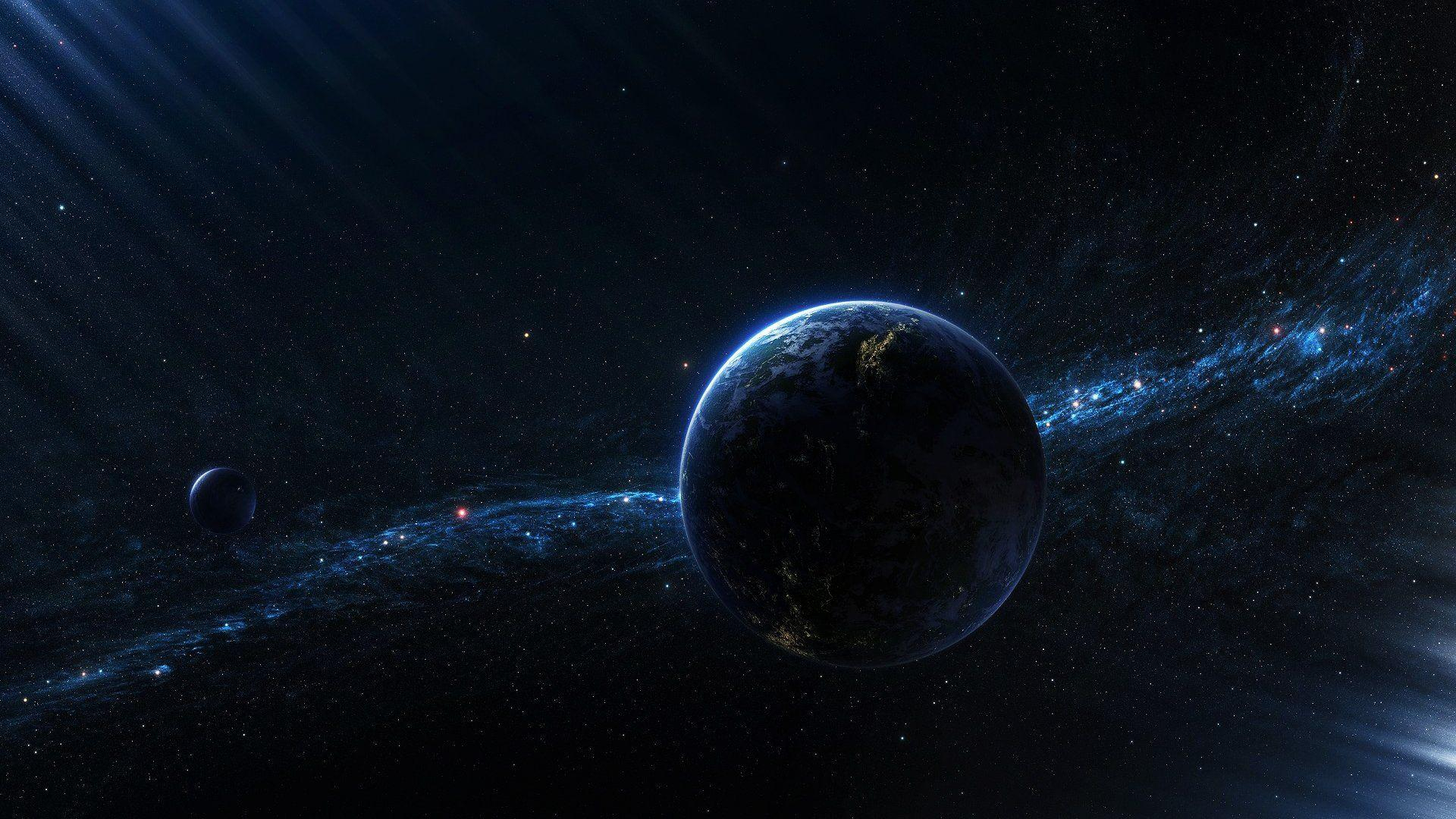 1920x1080 Black Space Wallpapers HD