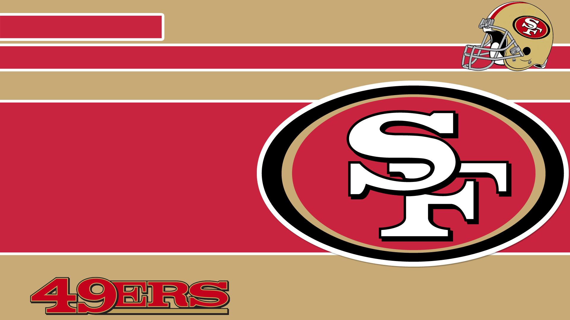 1920x1080 49ers Logo Wallpapers Top Free 49ers Logo Backgrounds