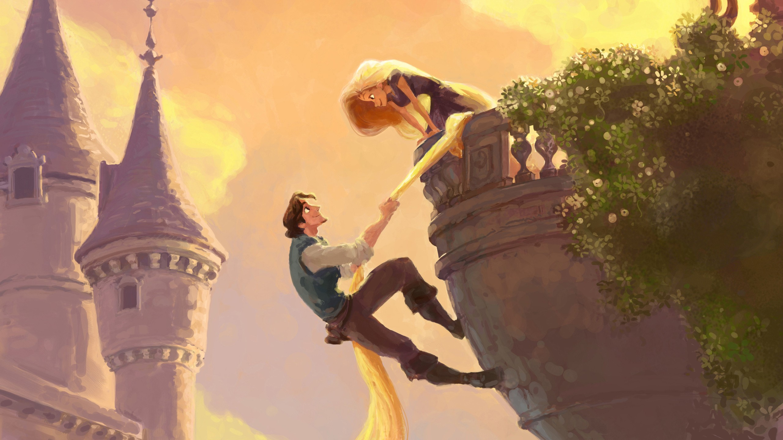 2560x1440 80+ Tangled HD Wallpapers, Achtergronde