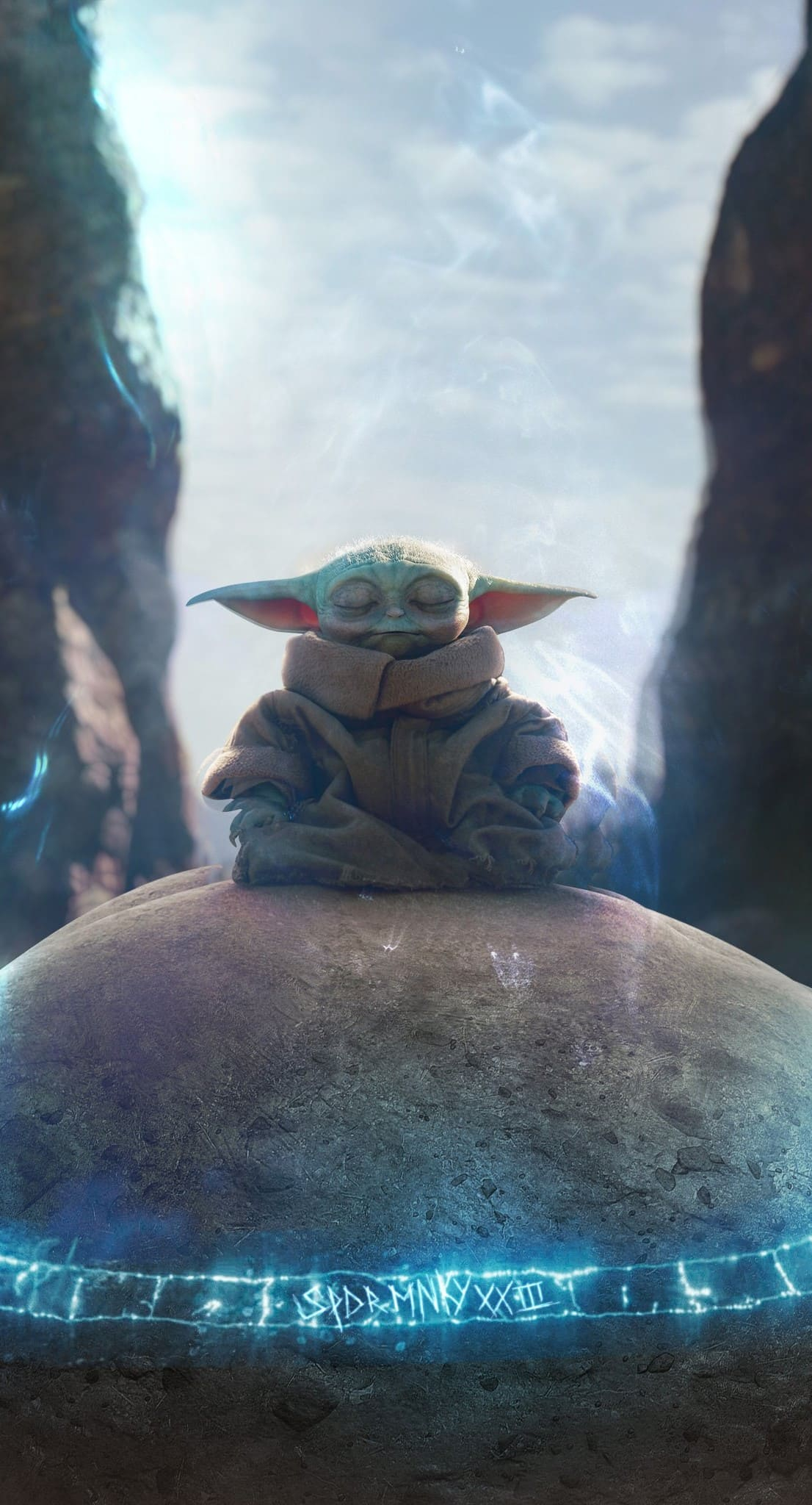 1106x2048 Baby Yoda Wallpapers Top Best Quality Baby Yoda Backgrounds Download