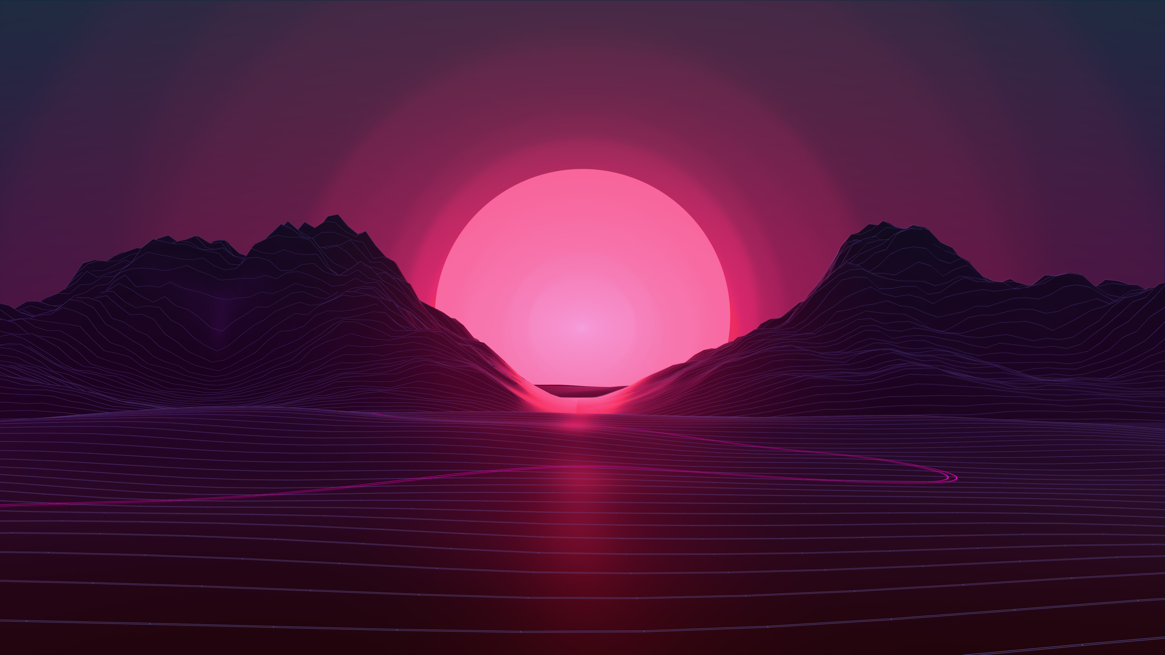 3840x2160 40+ 4K Retro Wave Wallpapers | Background Images