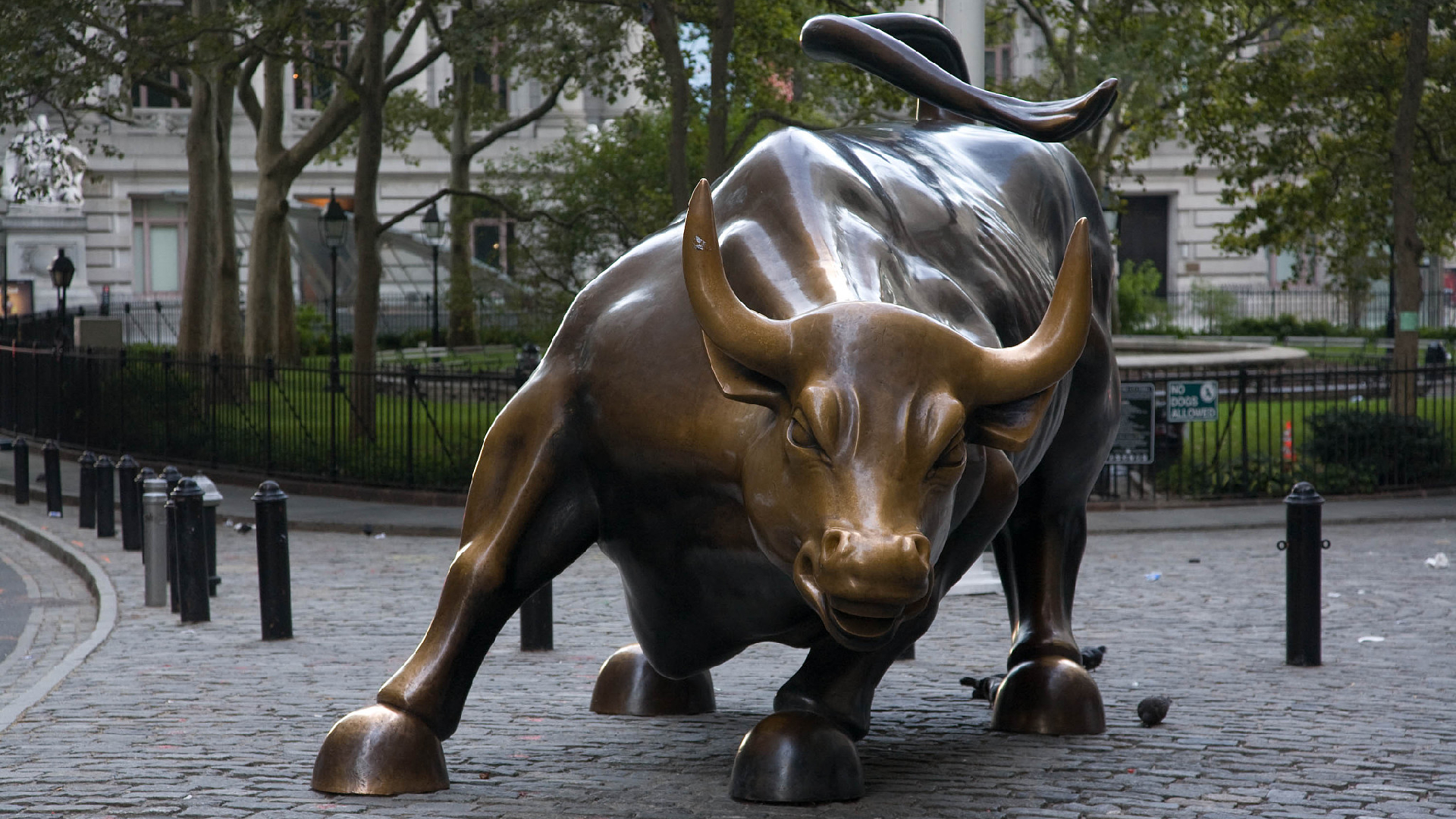1920x1080 Arturo Di Modica, sculptor of the Wall Street Charging Bull, dies CGTN