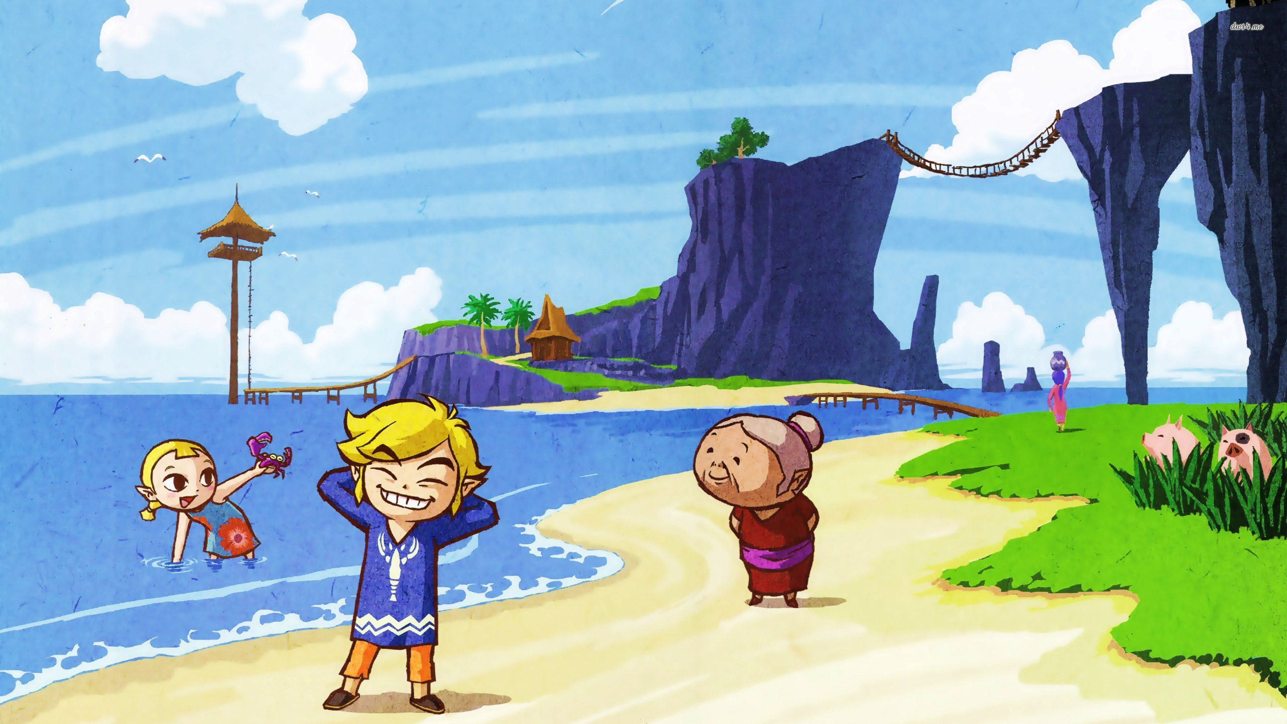 2560x1440 60+ The Legend of Zelda: The Wind Waker HD Wallpapers and Backgrounds