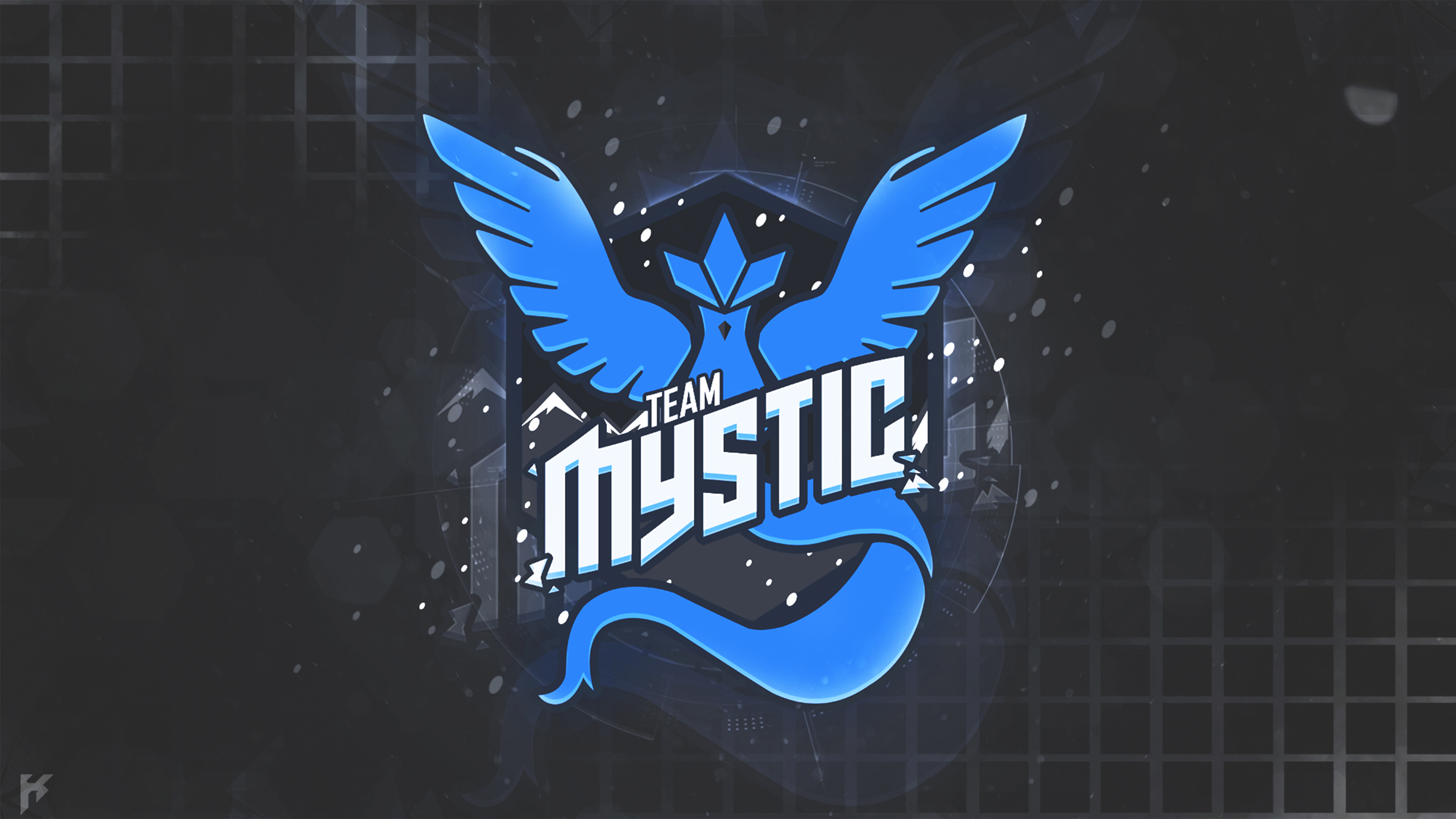 3840x2160 Team Mystic Wallpaper! (Logo By Oakydeer) Album on Imgur