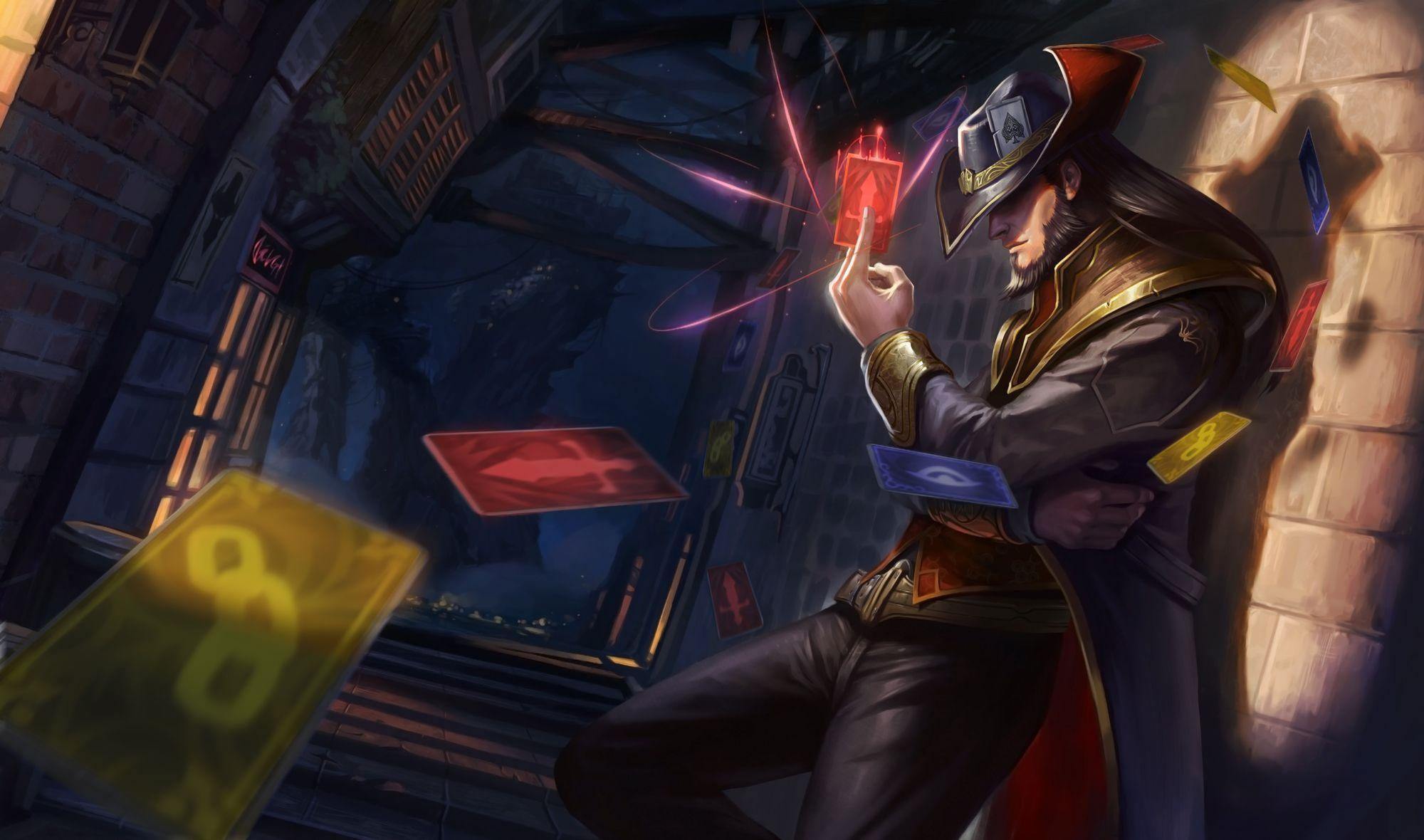 2000x1180 League Of Legends Twisted Fate Wallpapers