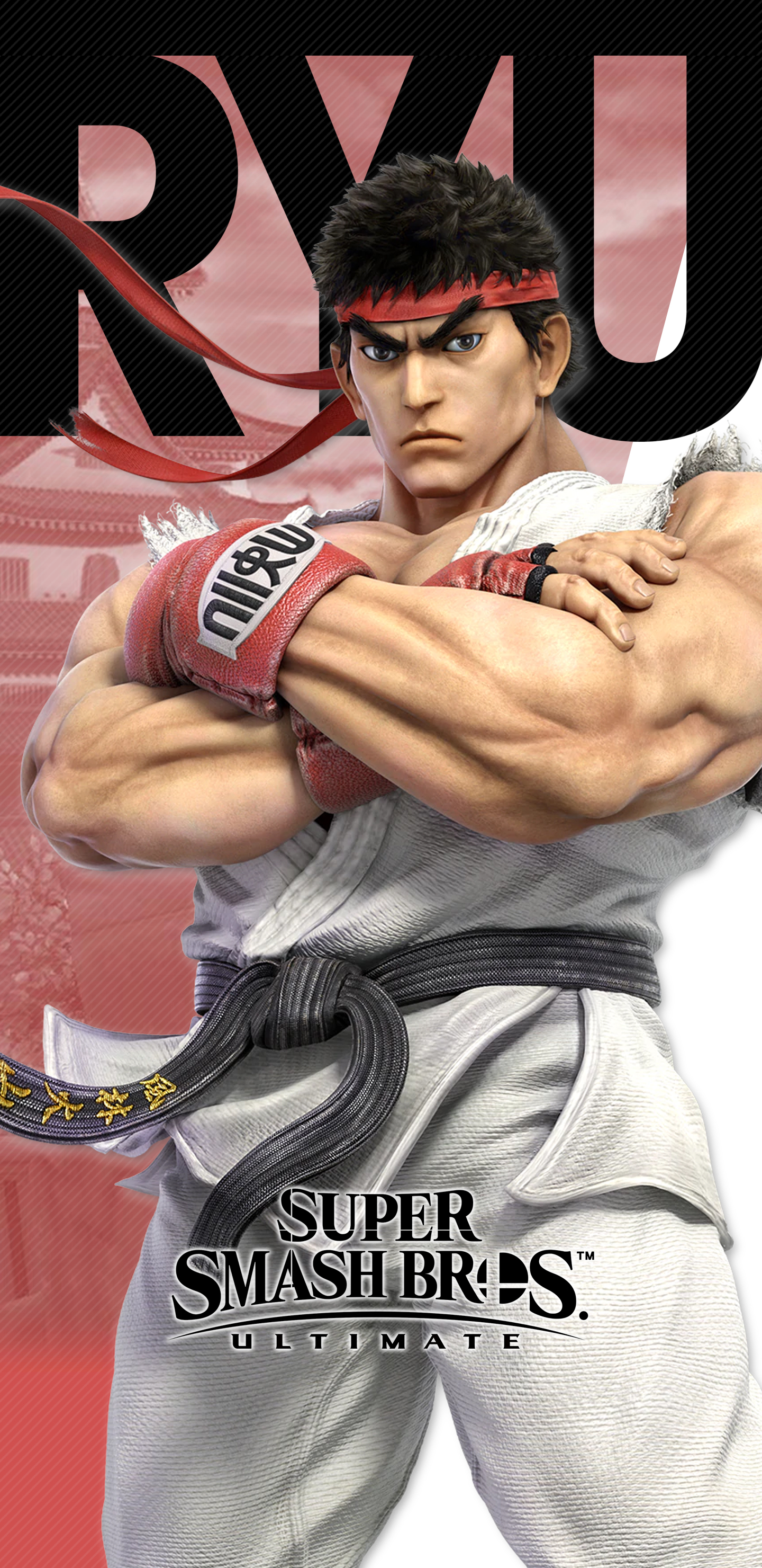 1440x2960 Super Smash Bros Ultimate Ryu Wallpapers Cat with Monocle