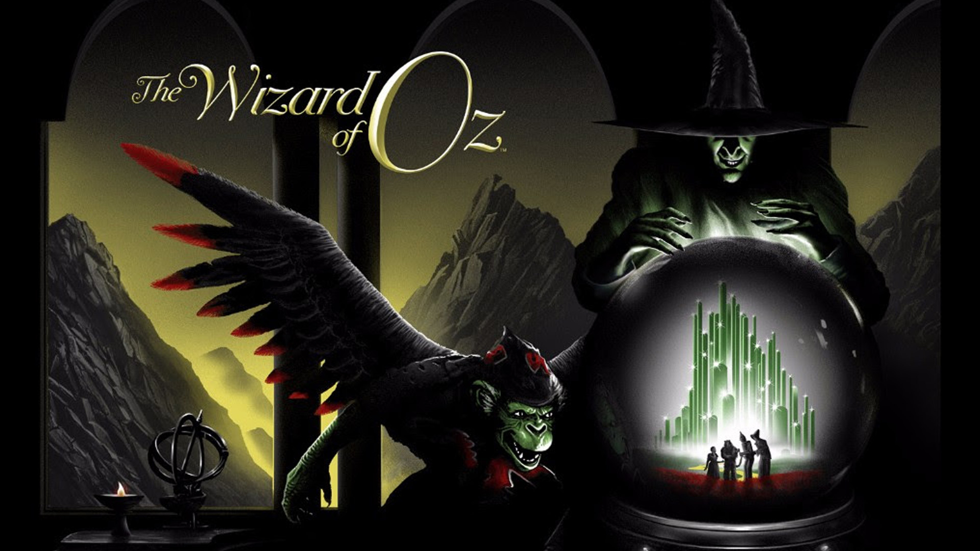 1920x1080 THE WIZARD OF OZ Gets Some Cool Mondo Posters and Pins &acirc;&#128;&#148; GeekTyrant