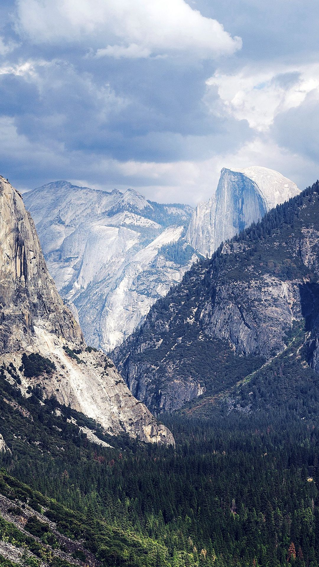 1080x1920 Yosemite Mountain Nature Rock Sky Forest Cloud Blue iPhone 6 Wallpaper Download | iPhone Wallpapers, iPad wallpapers &acirc;&#128;&brvbar; | Yosemite mountains, Road trip usa, Yosemite
