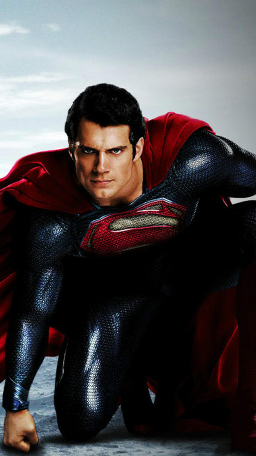 1080x1920 Man Of Steel Superman Henry Cavill #iPhone #6 #plus #wallpaper | Superman wallpaper, Superman sweatshirt, Superman art