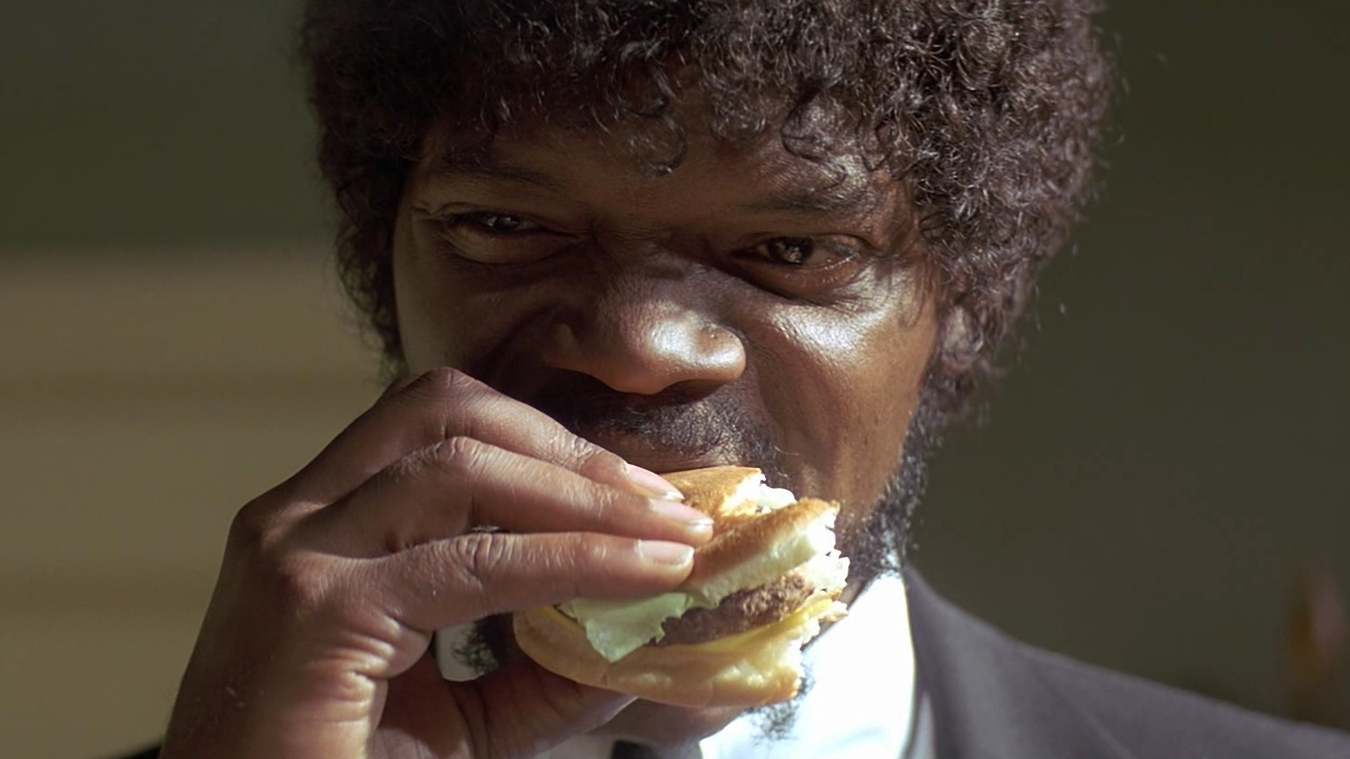 1920x1080 Wallpaper : px, burgers, eating, movies, Pulp Fiction, Samuel L Jackson CoolWallpapers 1016972 HD Wallpapers
