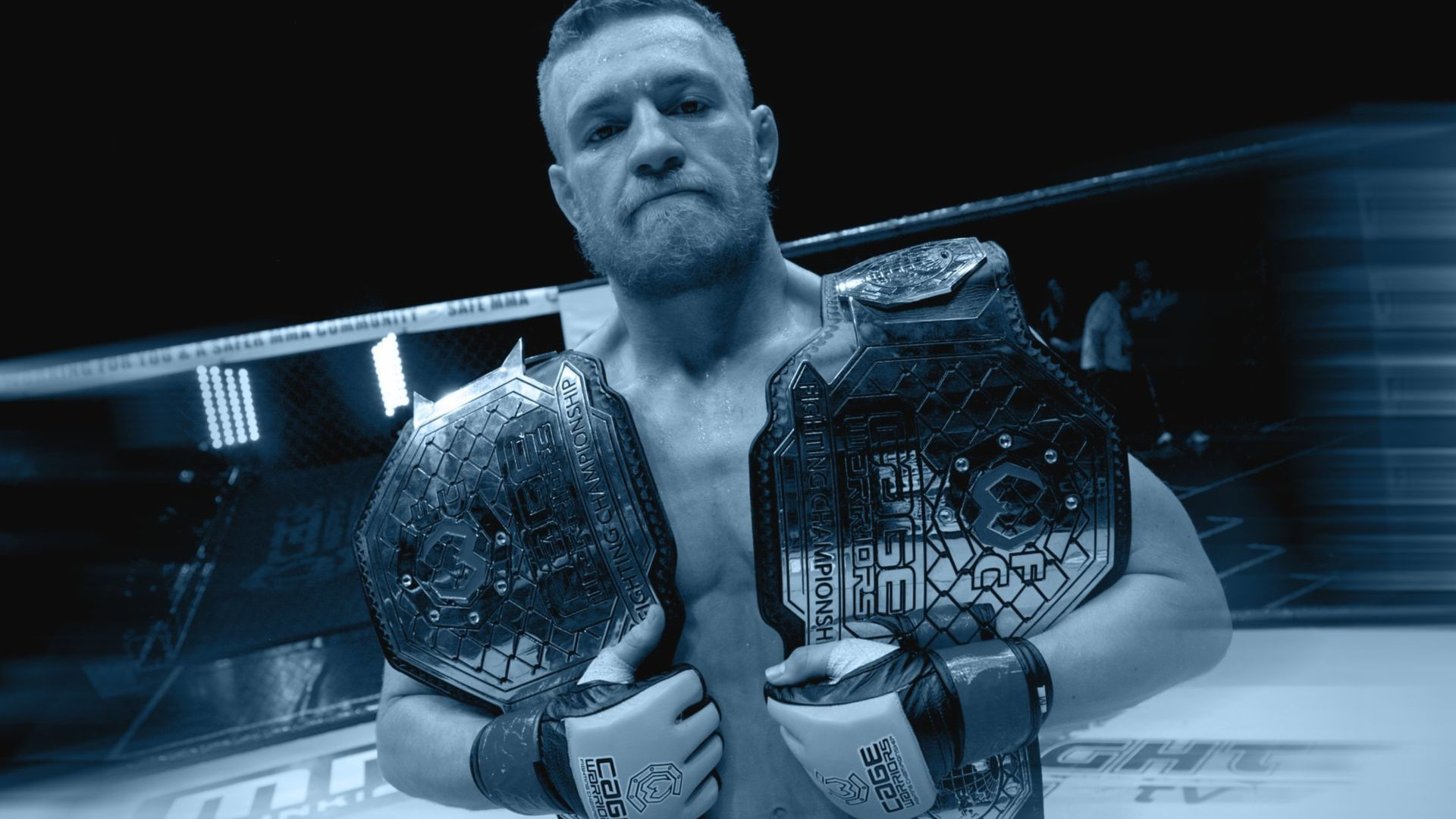 1920x1080 Download wallpaper fighter, fighter, mma, ufc, mixed martial arts, championship belt, conor mcgregor, Conor McGregor, section sports in resoluti