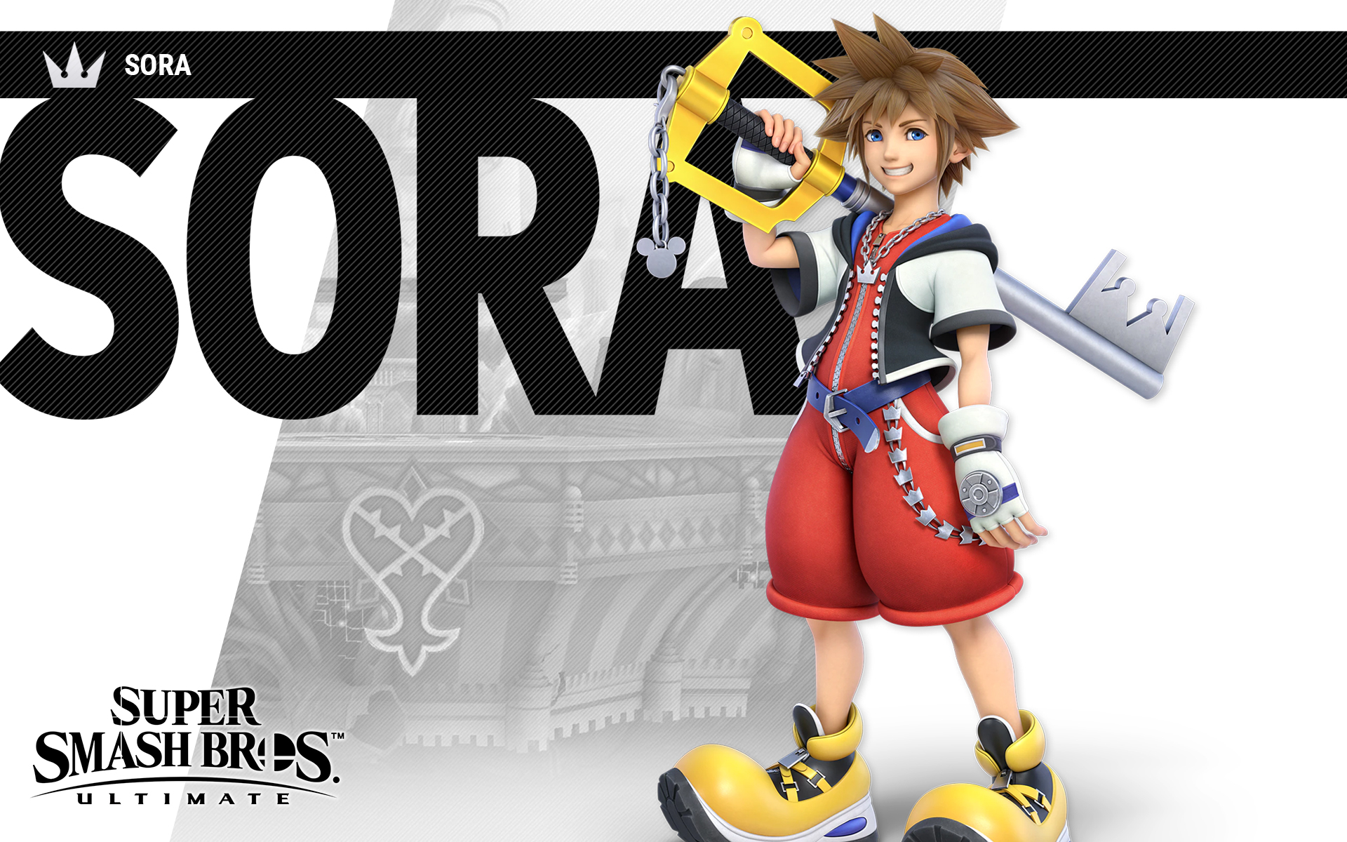 1920x1200 Super Smash Bros Ultimate Sora Wallpapers Cat with Monocle