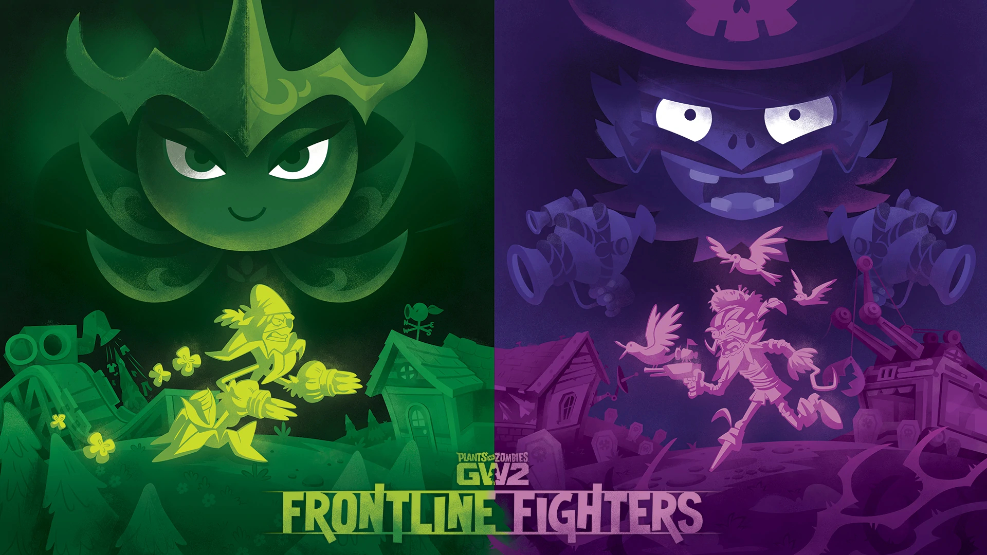 1920x1080 Frontline Fighters DLC | Plants vs. Zombies Wiki | Fandom