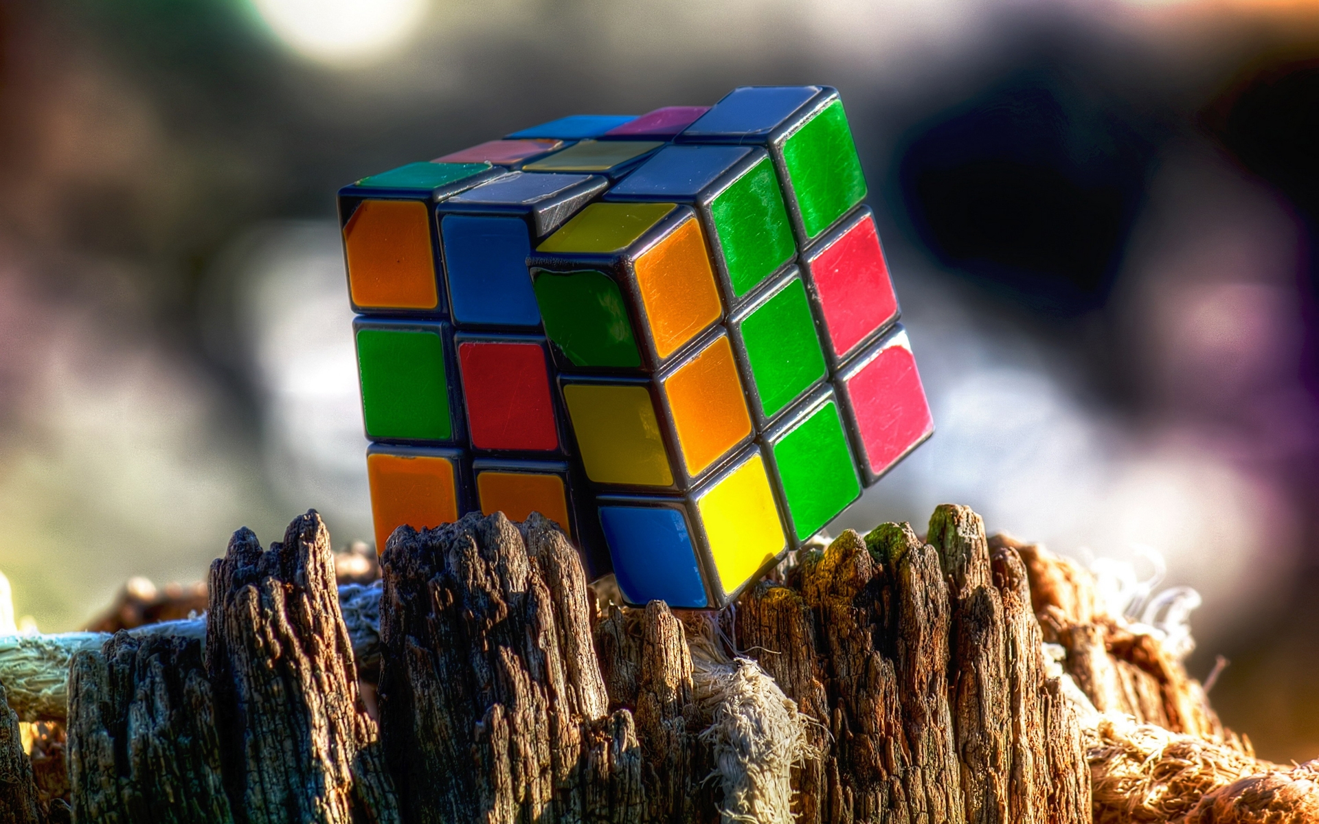 1920x1200 Rubik's Cube HD Wallpaper
