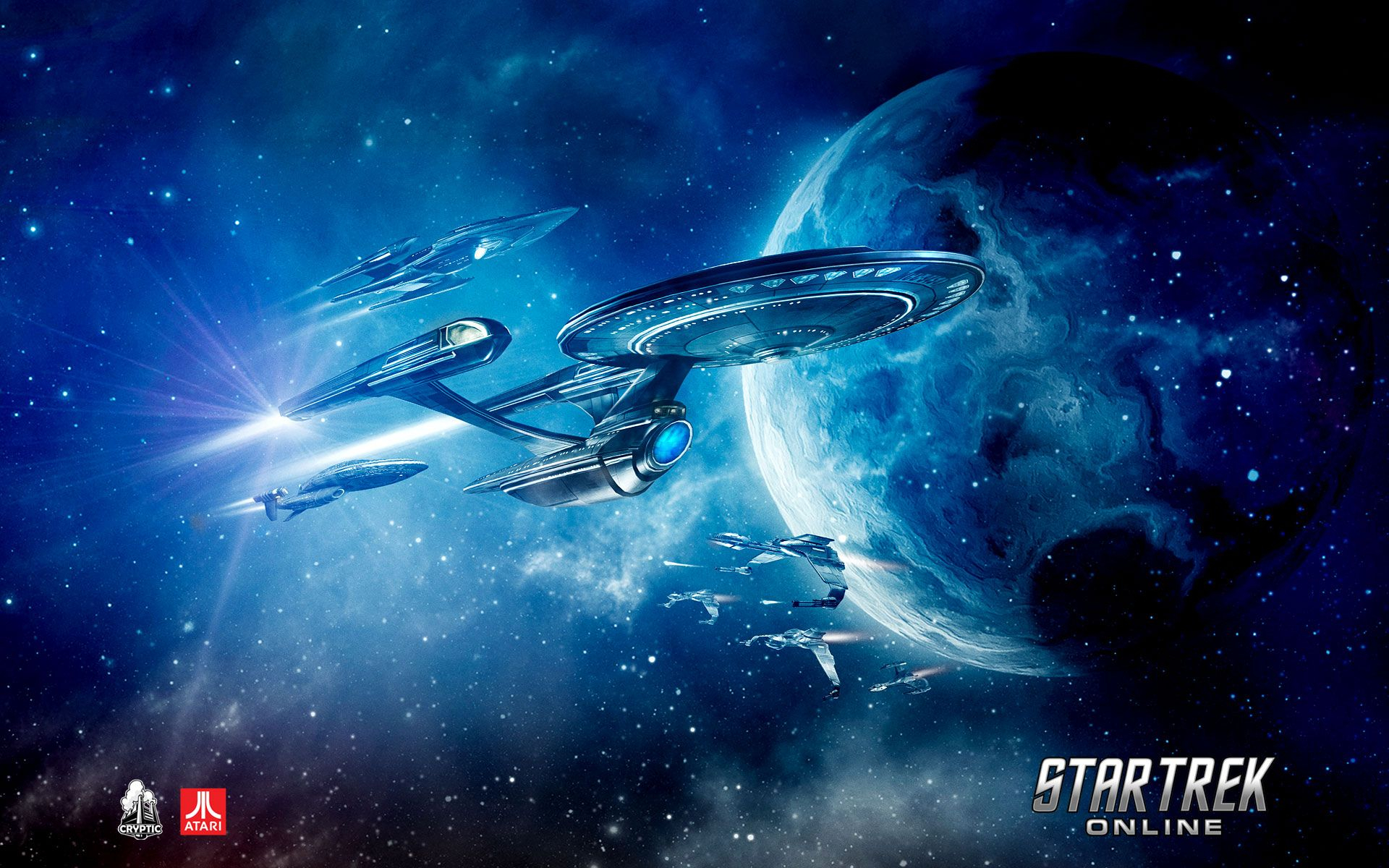 1920x1200 We are rockstars in Wallpaper World! Find and bookmark your favorite wallpapers. | Star trek wallpaper, Star trek online, Star trek art