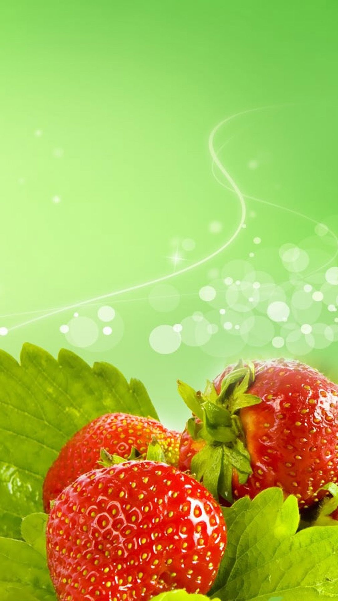 1080x1920 Fresh Strawberry Fruit #iPhone #6 #plus #Wallpaper | Fruit, Iphone wallpaper, Strawberry