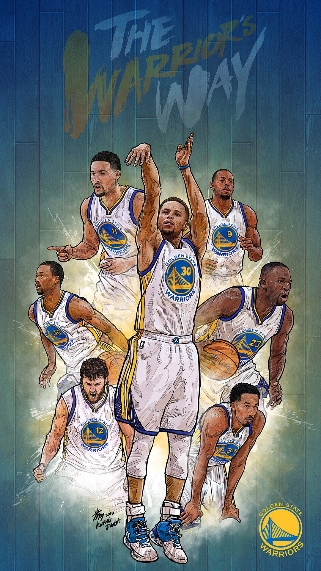 1080x1920 Golden State Warriors 2018 Wallpapers (67+ pictures