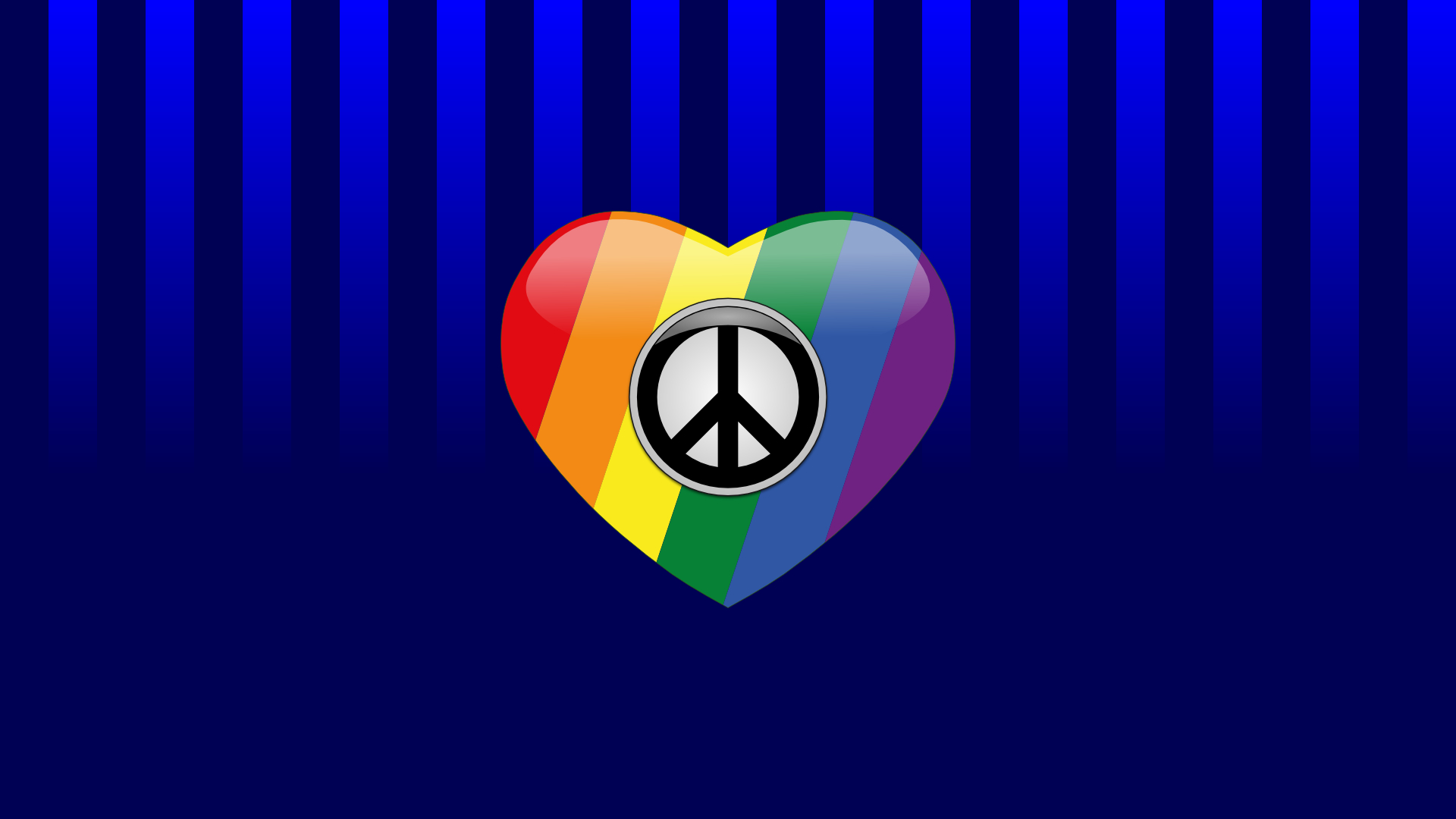1920x1080 Pride, Peace and Love in LGHBTQ and rainbow colors! High resolution wallpaper. | High resolution wallpapers, Peace, Peace and love