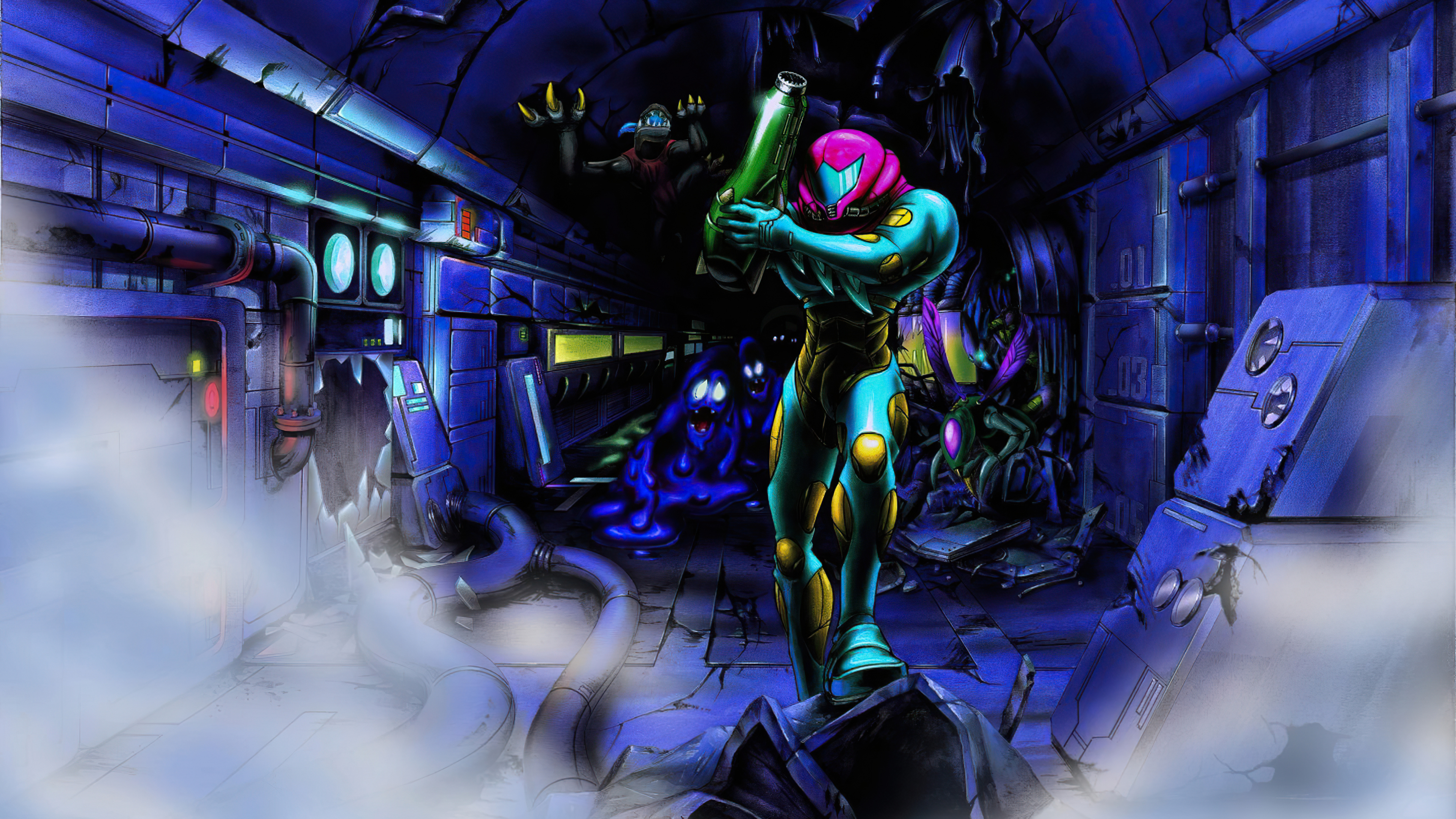 3840x2160 Metroid Samus Aran 4k, HD Artist, 4k Wallpapers, Images, Backgrounds, Photos and Pictures
