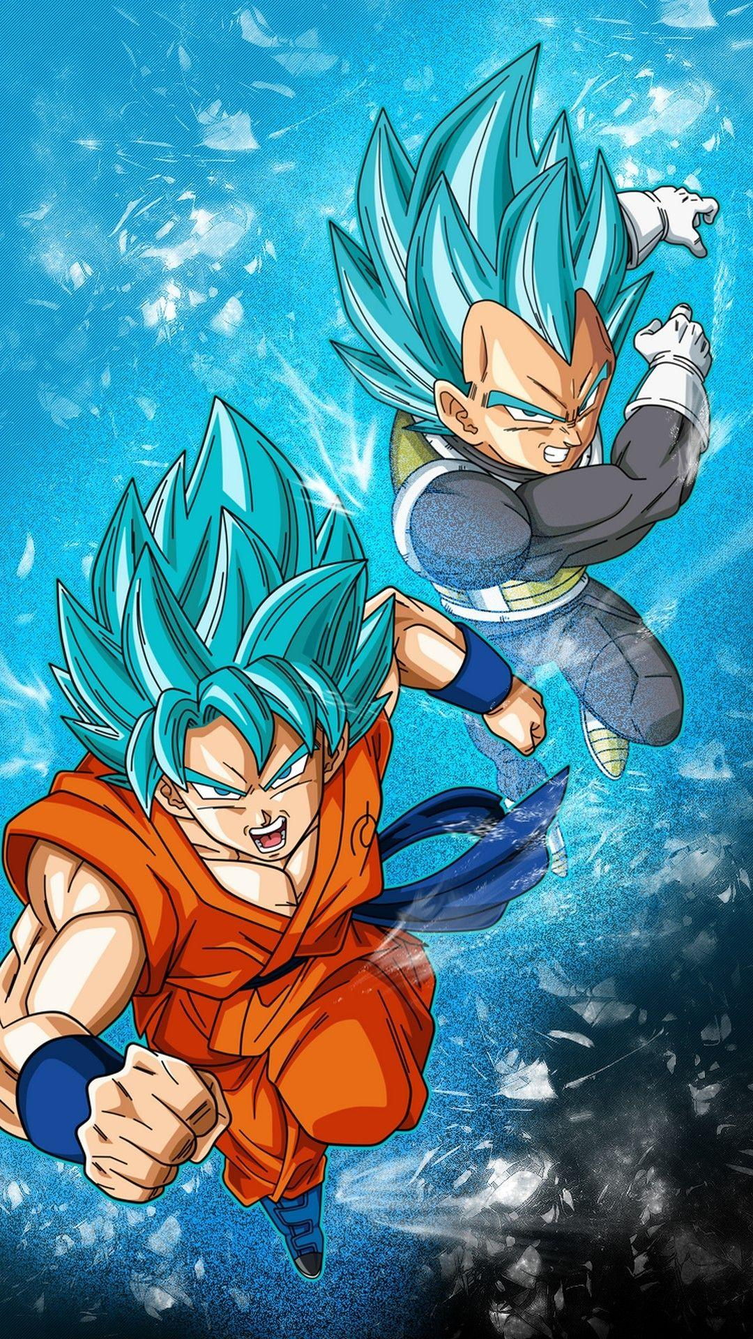 1080x1920 Goku and Vegeta Blue Wallpapers Top Free Goku and Vegeta Blue Backgrounds