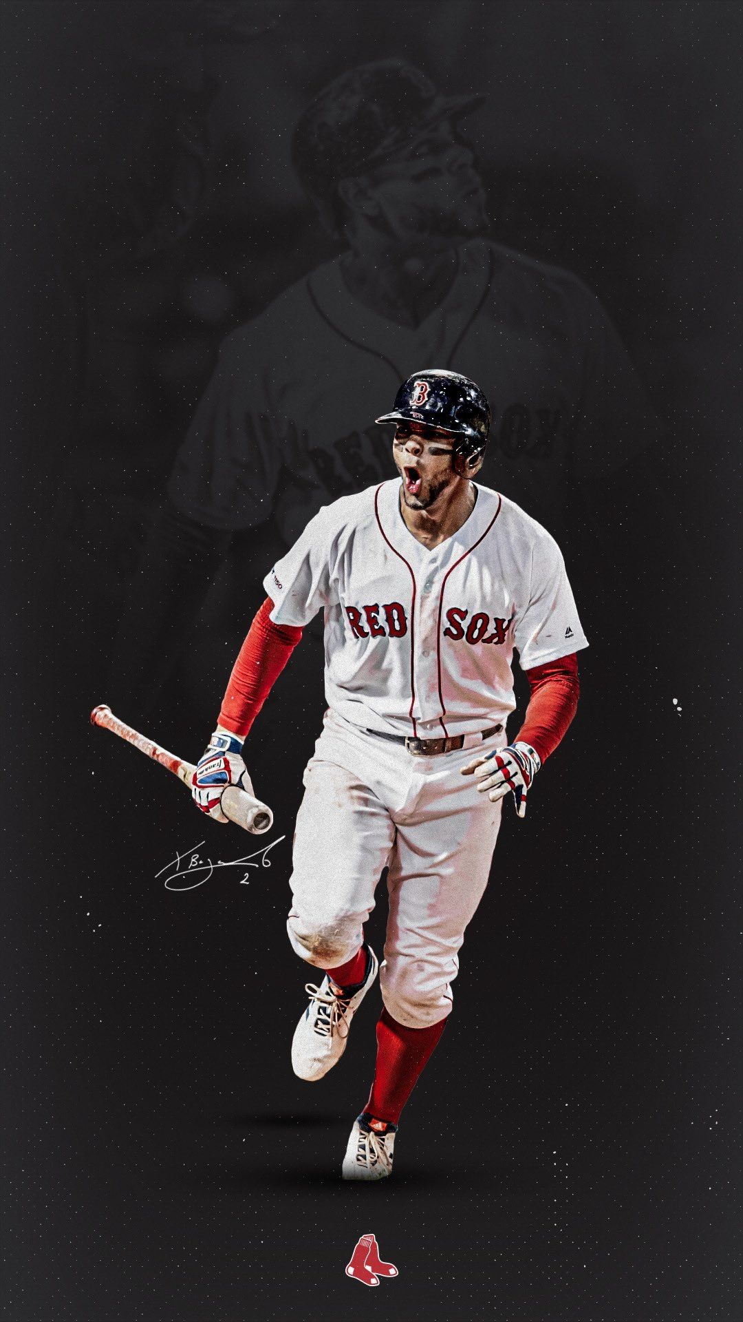 1080x1920 Pin by Jerry Baro on Red Sox | Boston red sox players, Red sox, Boston red sox
