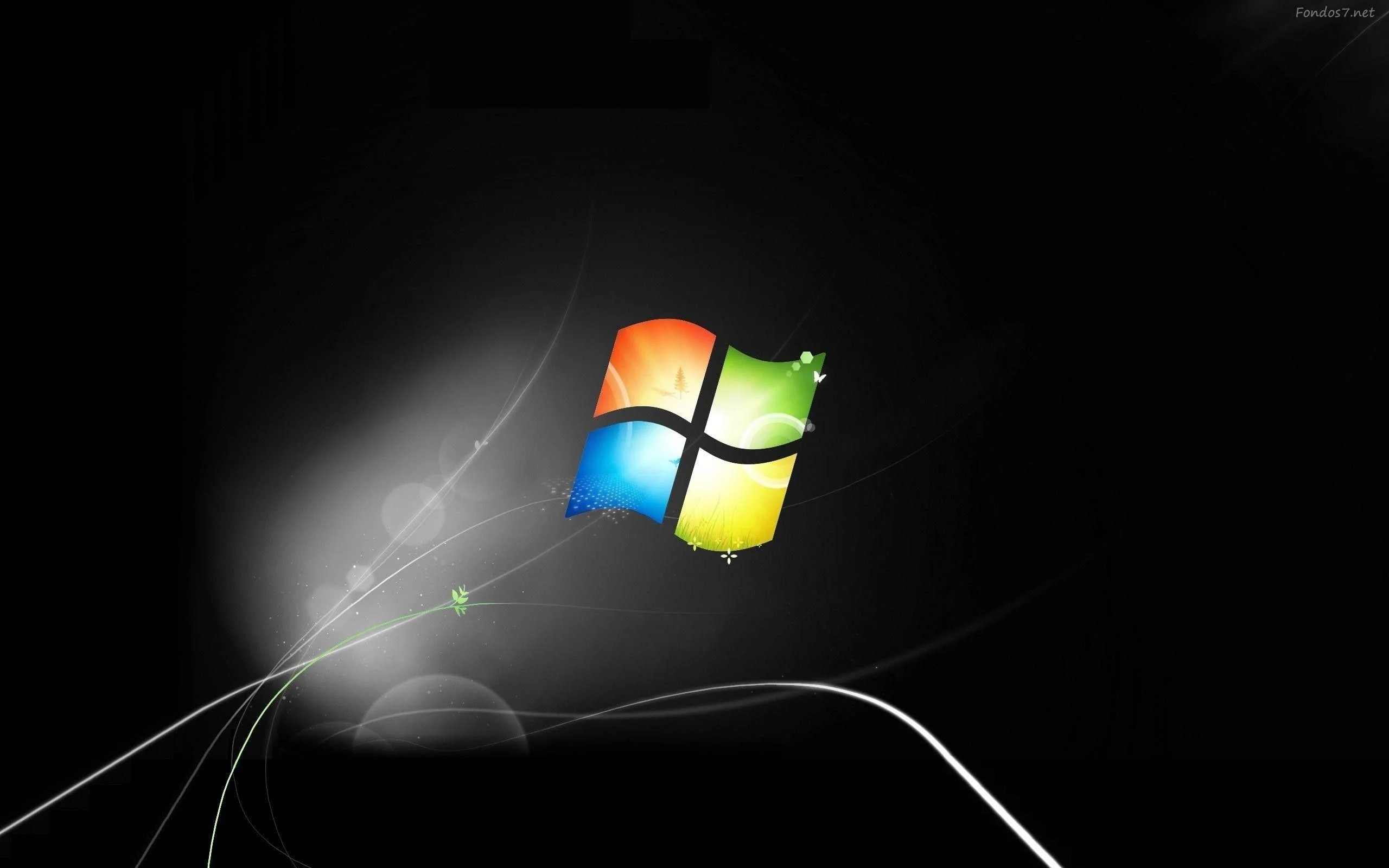 2560x1600 Windows 7 Black Wallpapers Top Free Windows 7 Black Backgrounds