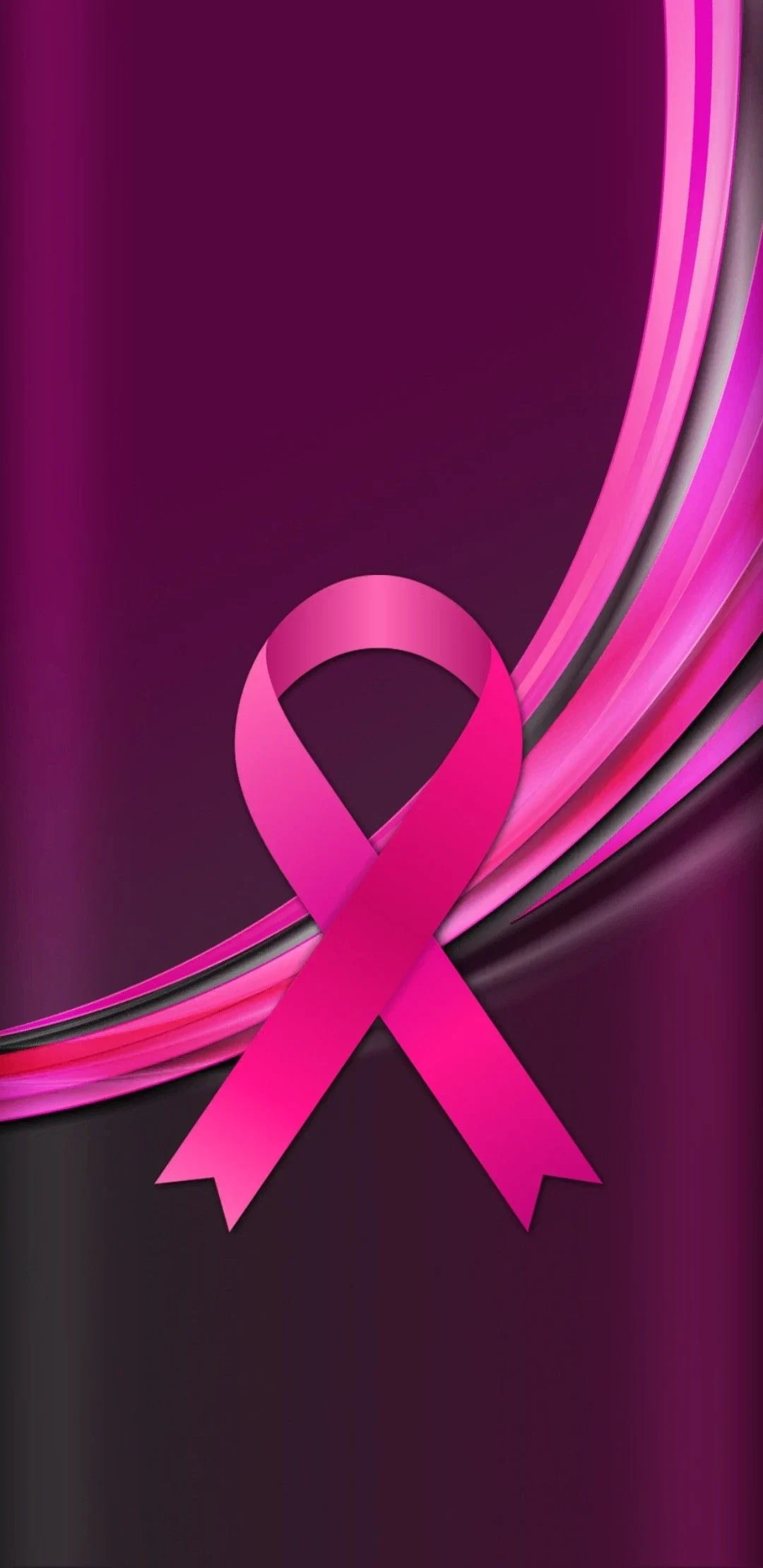 1080x2220 Pink Ribbon Wallpapers Top Free Pink Ribbon Backgrounds