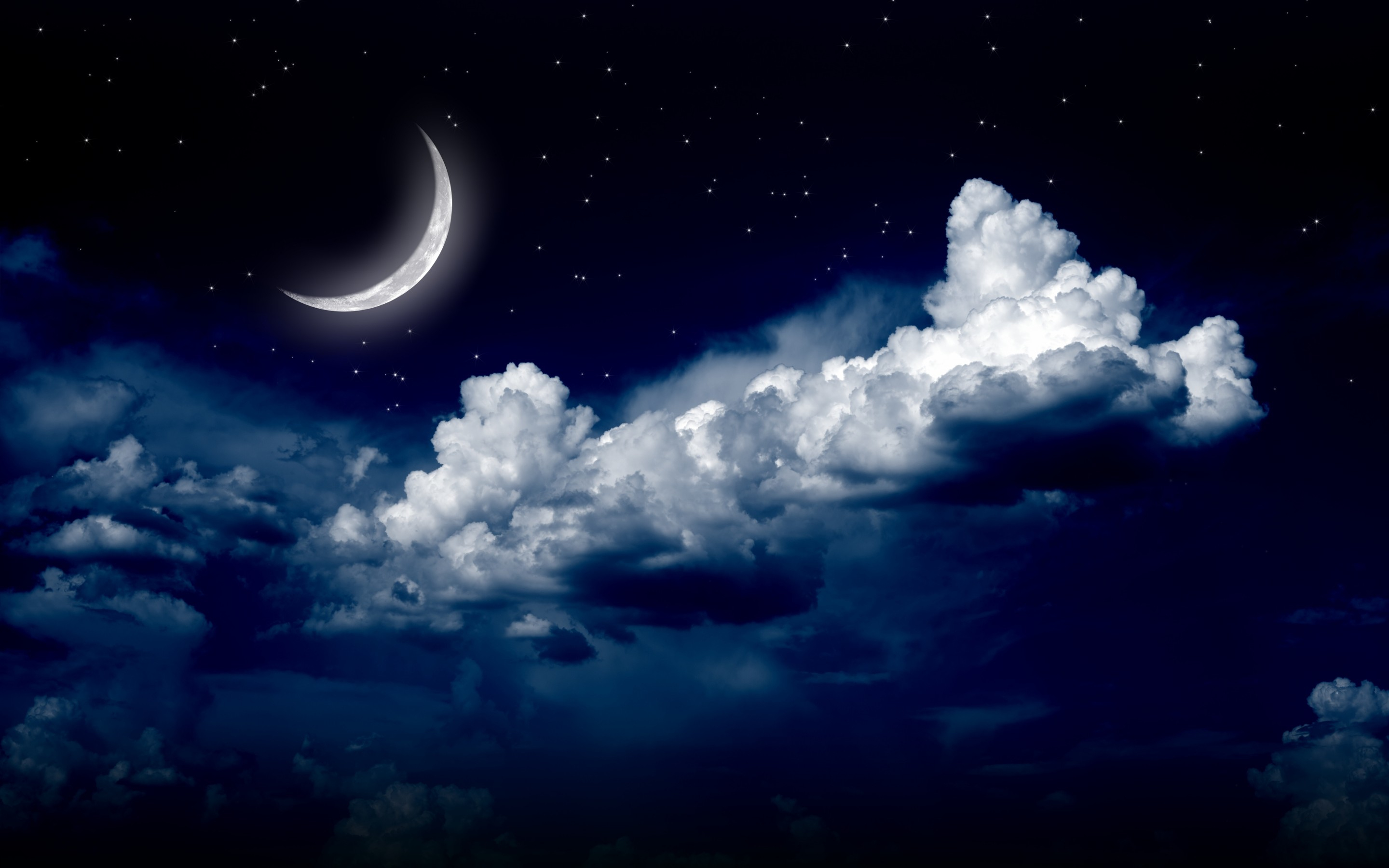 2880x1800 Free download Night Moon Stars 16837 Wallpaper Wallpaper hd [] for your Desktop, Mobile \u0026 Tablet | Explore 47+ Stars and Moon Wallpaper | Moon and Stars Wallpaper Border, Sun Moon Stars