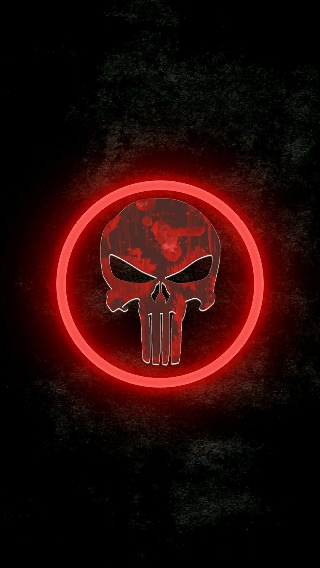 1080x1920 Red Skull HD iPhone Wallpapers