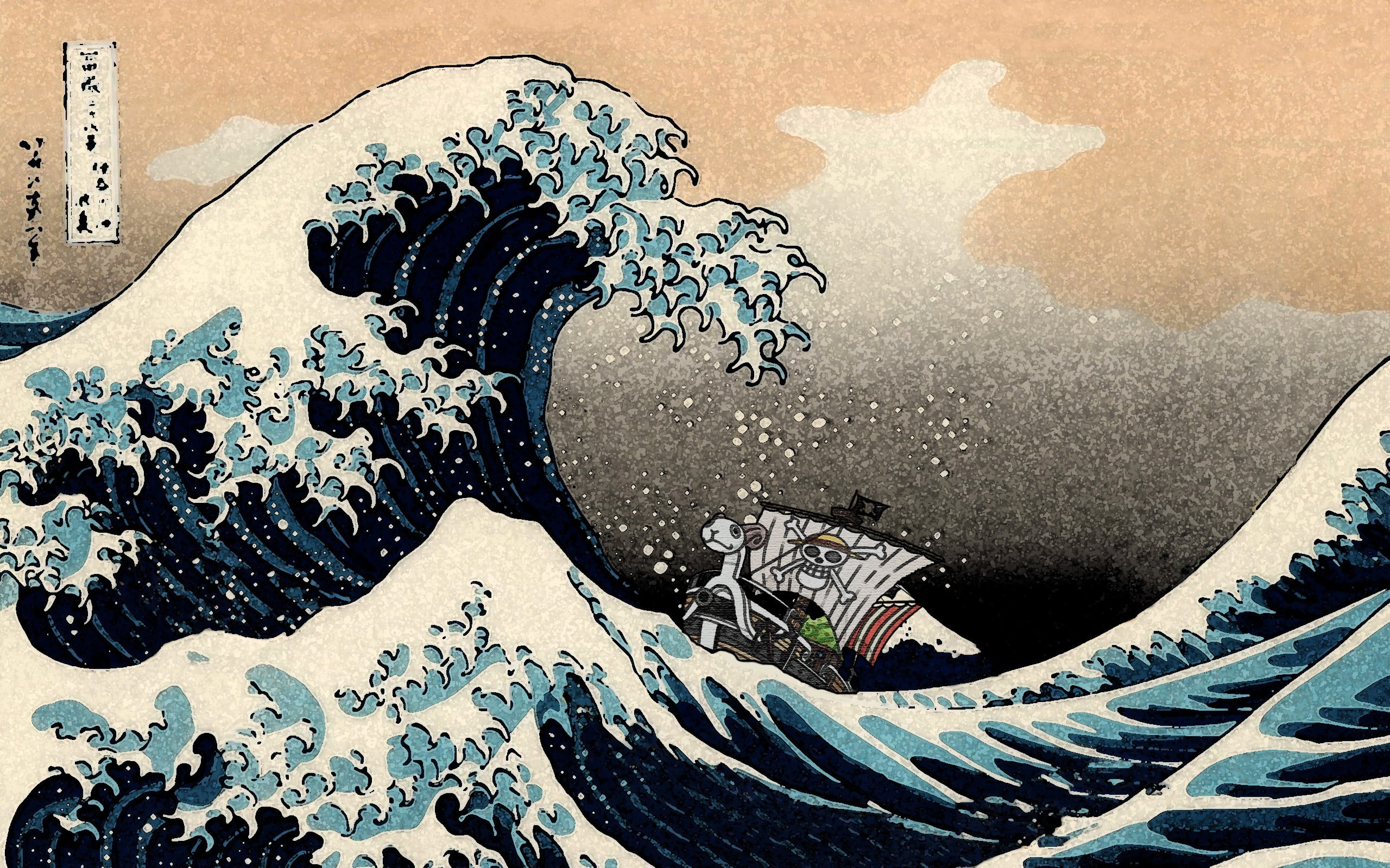 2560x1600 The Great Wave off Kanagawa painting, The Great Wave off Kanagawa, artwork, Japan, waves HD wallpaper
