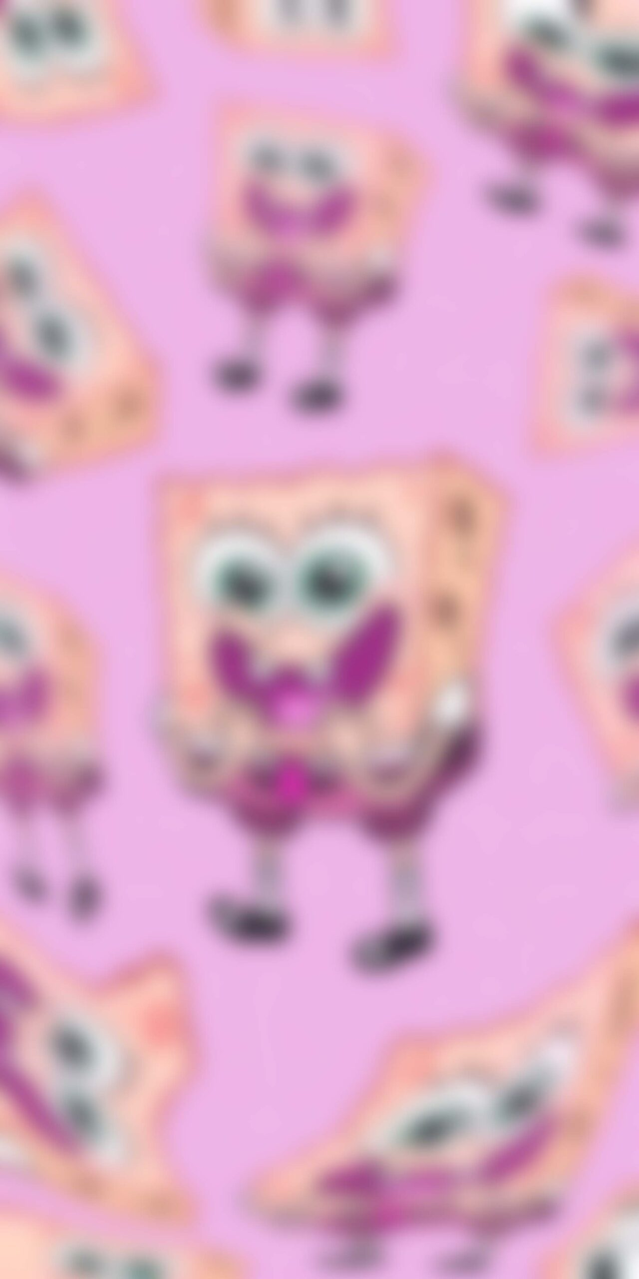 1280x2560 &eth;&#159;&#152;&#141; Delighted SpongeBob Background Pastel Pink Wallpapers for Phone