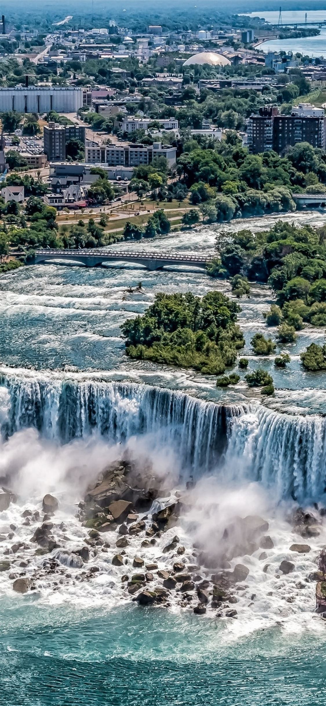 1125x2436 Usa Niagara Falls Top View Nature #NiagaraFalls #100mostbeautifulplacestovisit # #iPhone11Wallpaper | Fall wallpaper, Niagara falls, Niagara