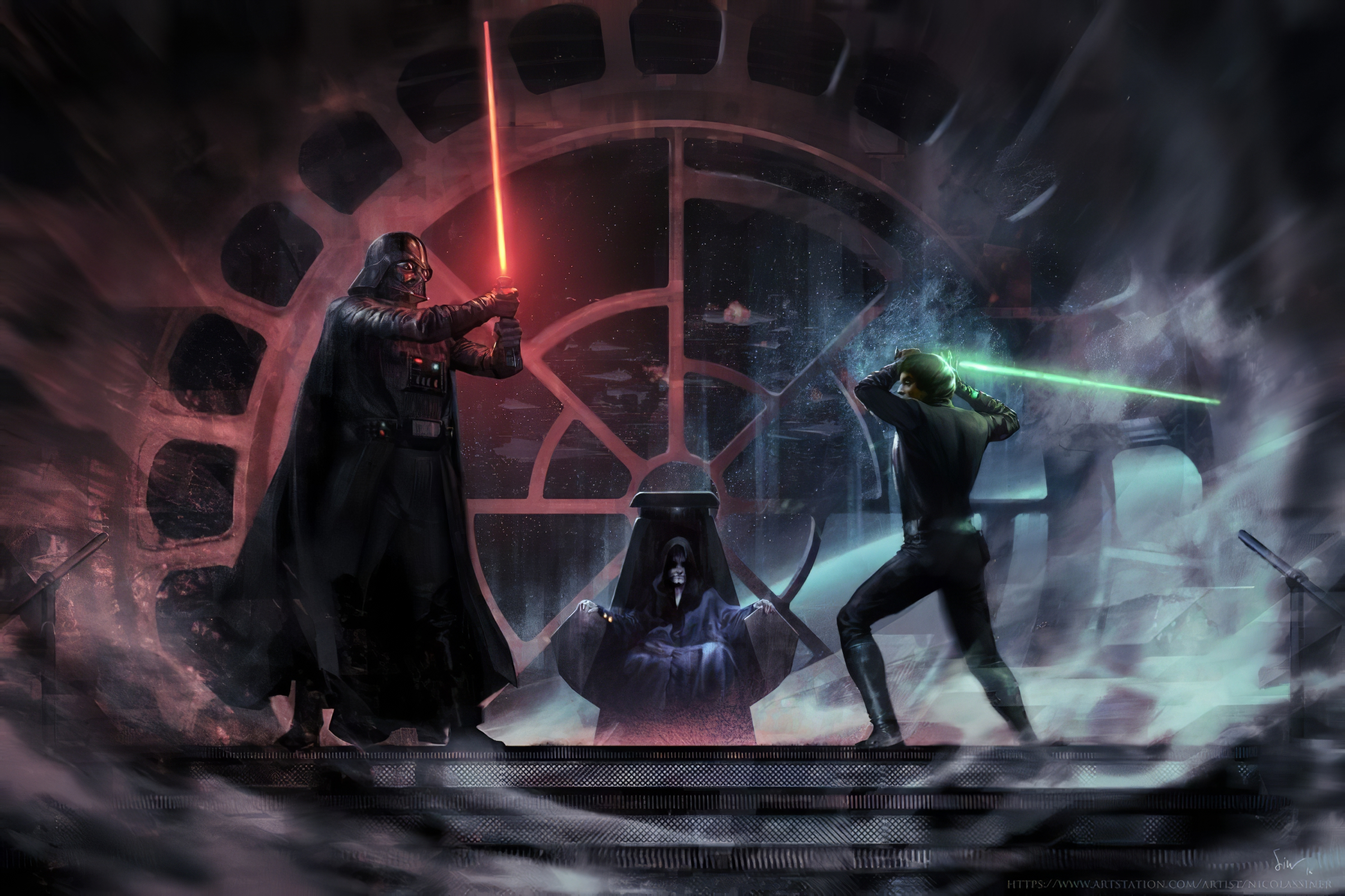 2400x1600 Darth Vader Vs Luke Skywalker, HD Movies, 4k Wallpapers, Images, Backgrounds, Photos and Pictures