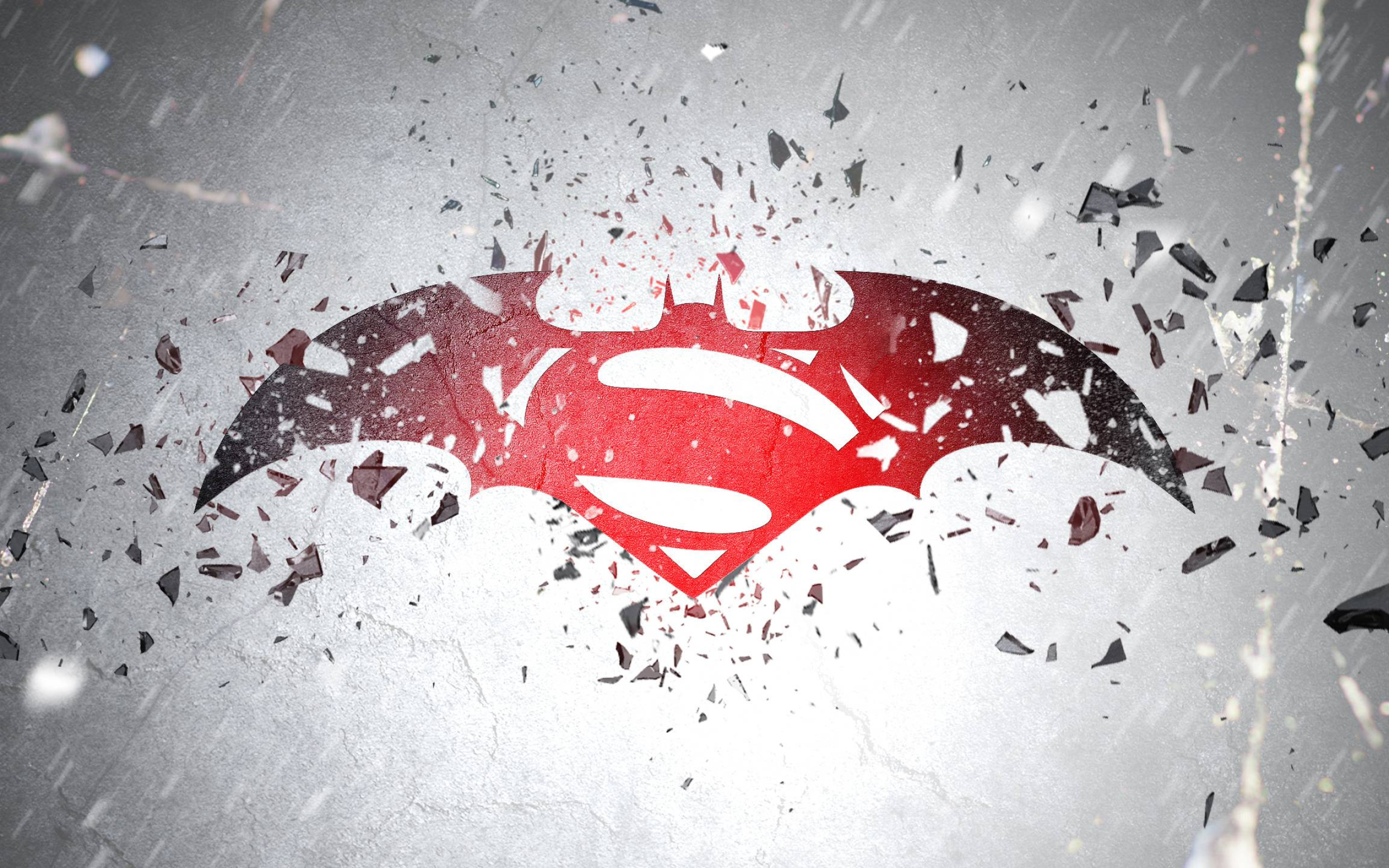 2560x1600 Superman And Batman Logo Wallpapers