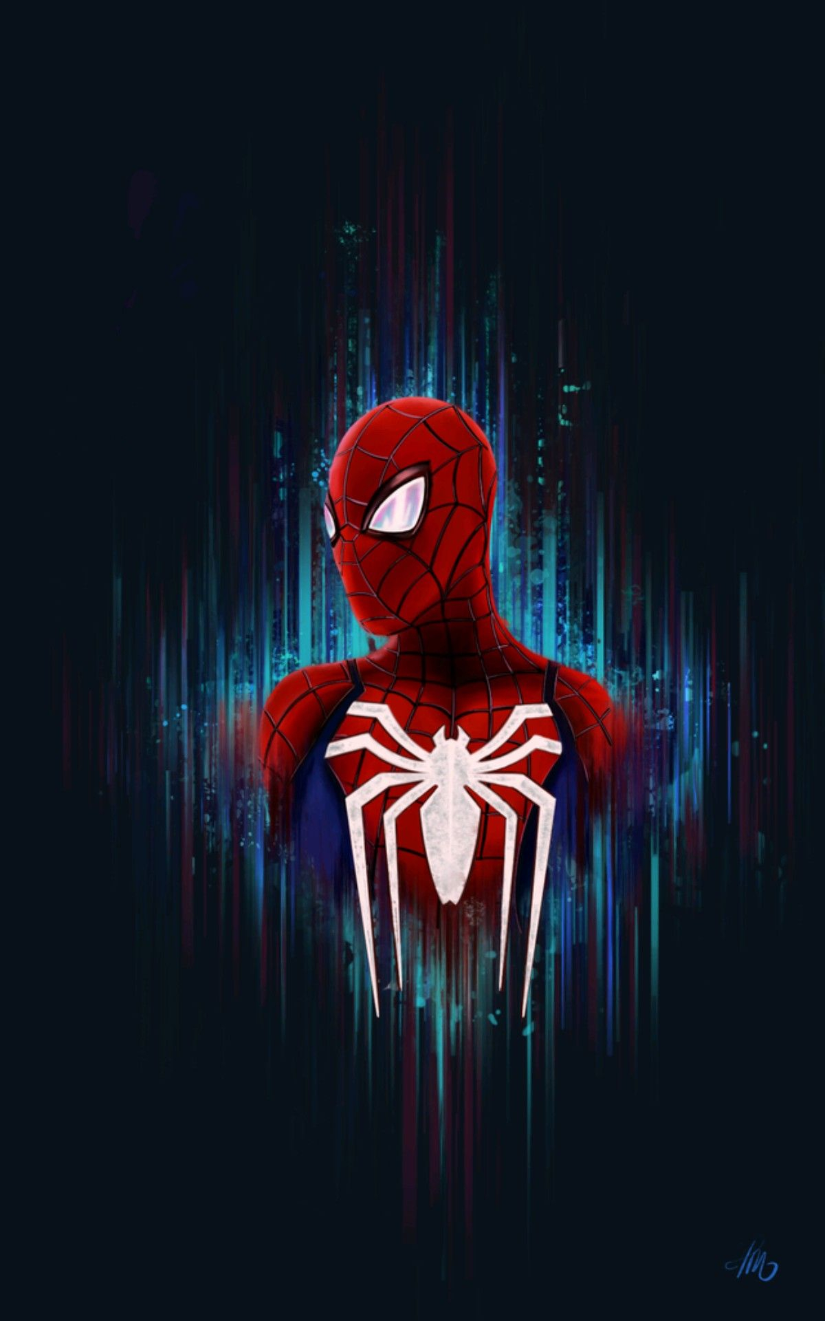 1200x1920 Spider-Man wallpaper | Spiderman artwork, Spiderman painting, Superhero wallpaper