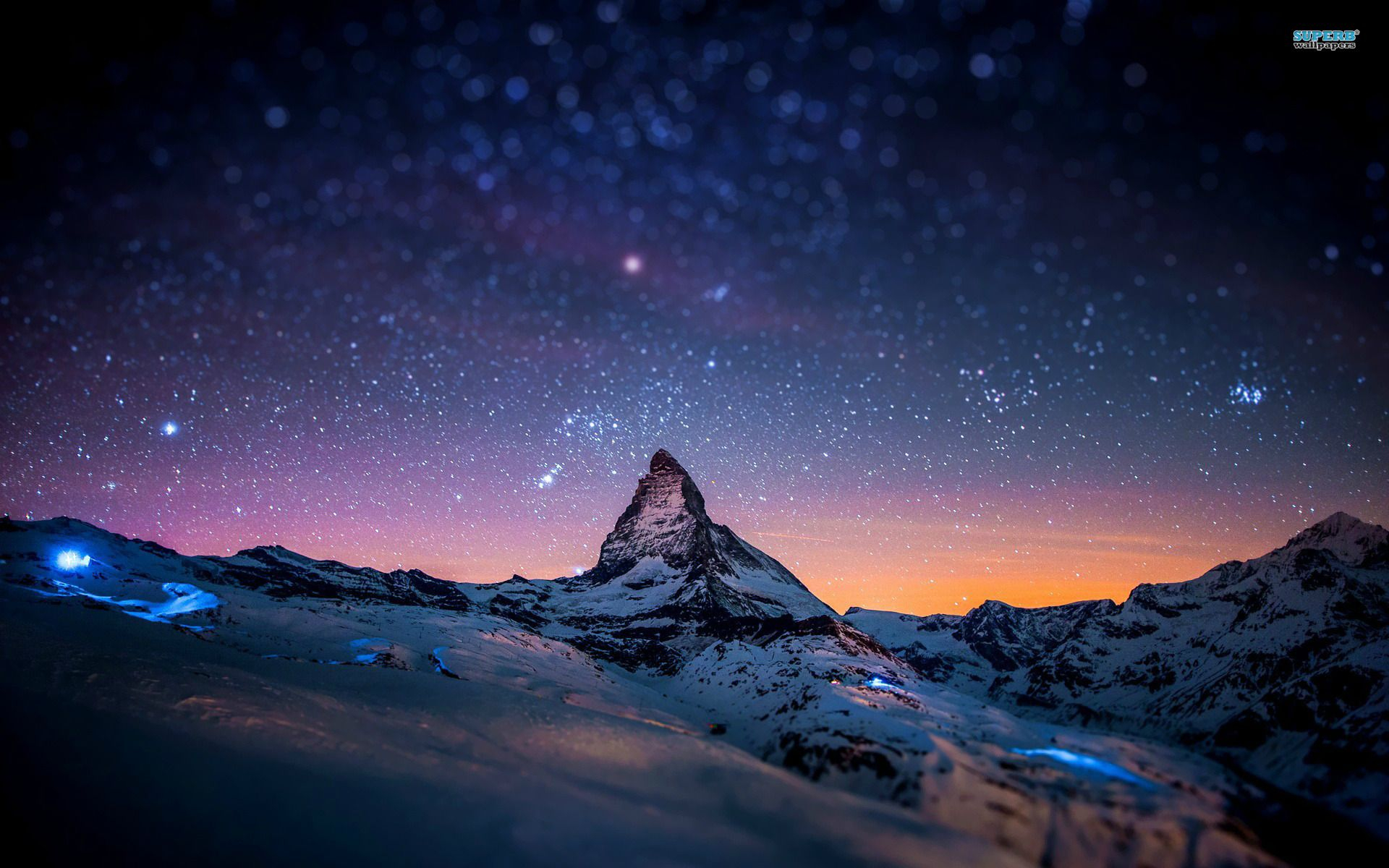1920x1200 Starry night sky over mountains wallpaper Nature wallpapers | Earth pictures, Night sky wallpaper, Pictures of the week