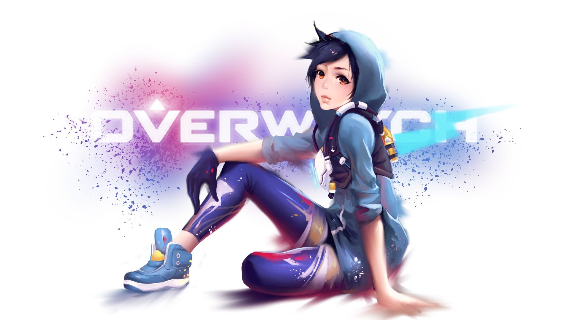 1920x1080 Overwatch tracer, Overwatch, Overwatch drawings